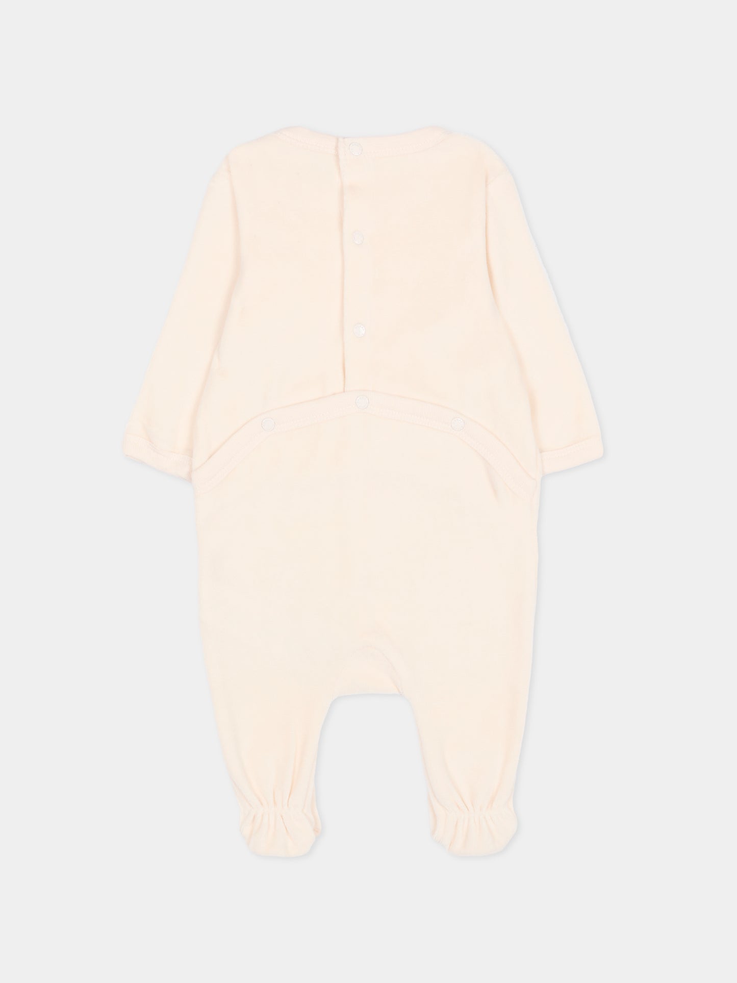 Set tutina rosa per neonata con elefante,Kenzo Kids,K61248 47R