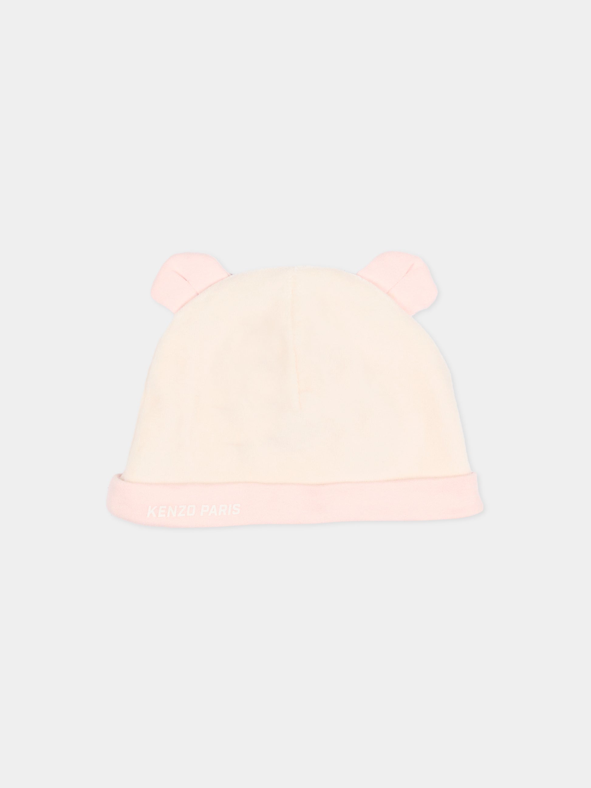 Set tutina rosa per neonata con elefante,Kenzo Kids,K61248 47R