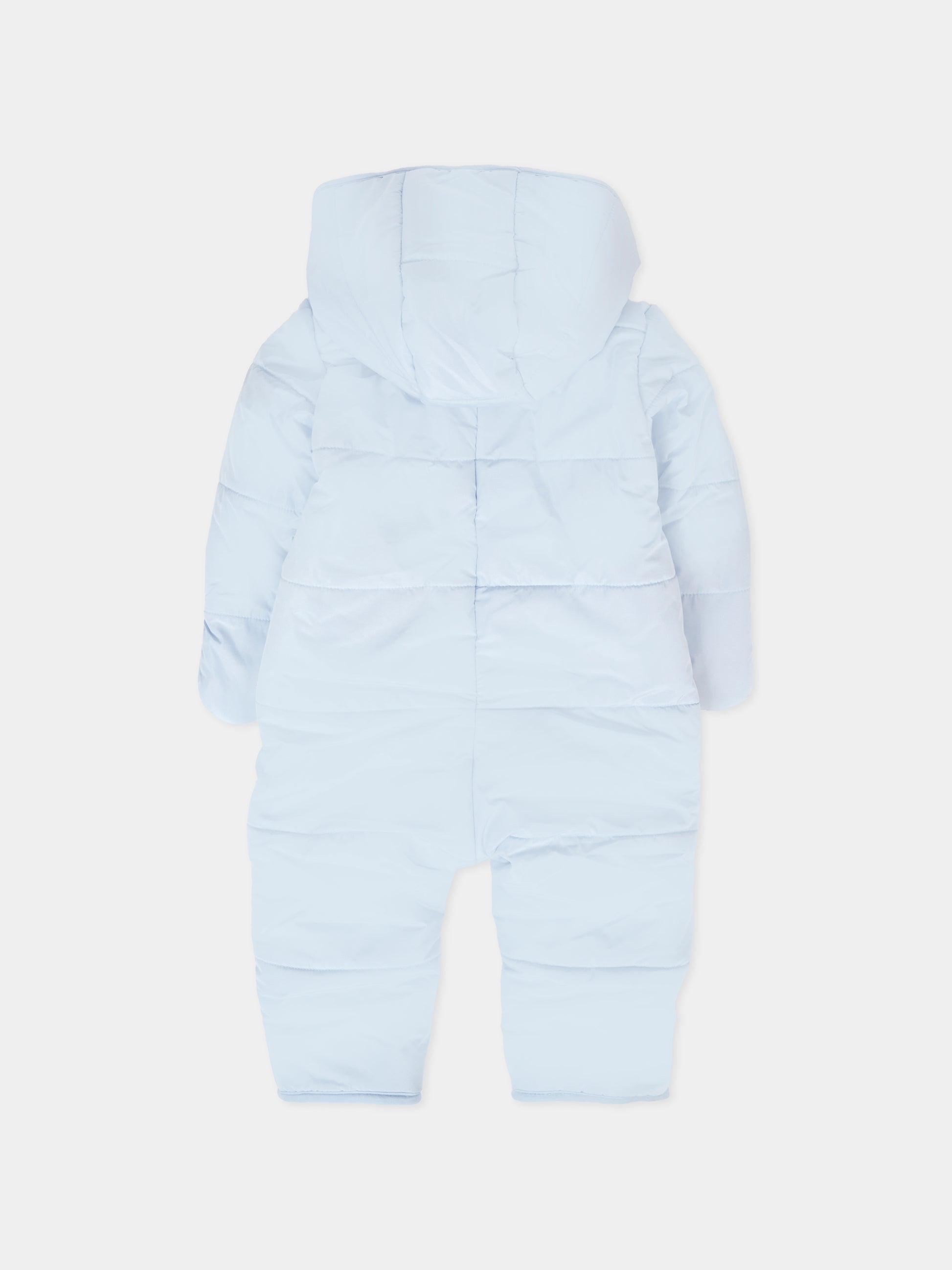 Piumino azzurro per neonato con elefante,Kenzo Kids,K61255 771