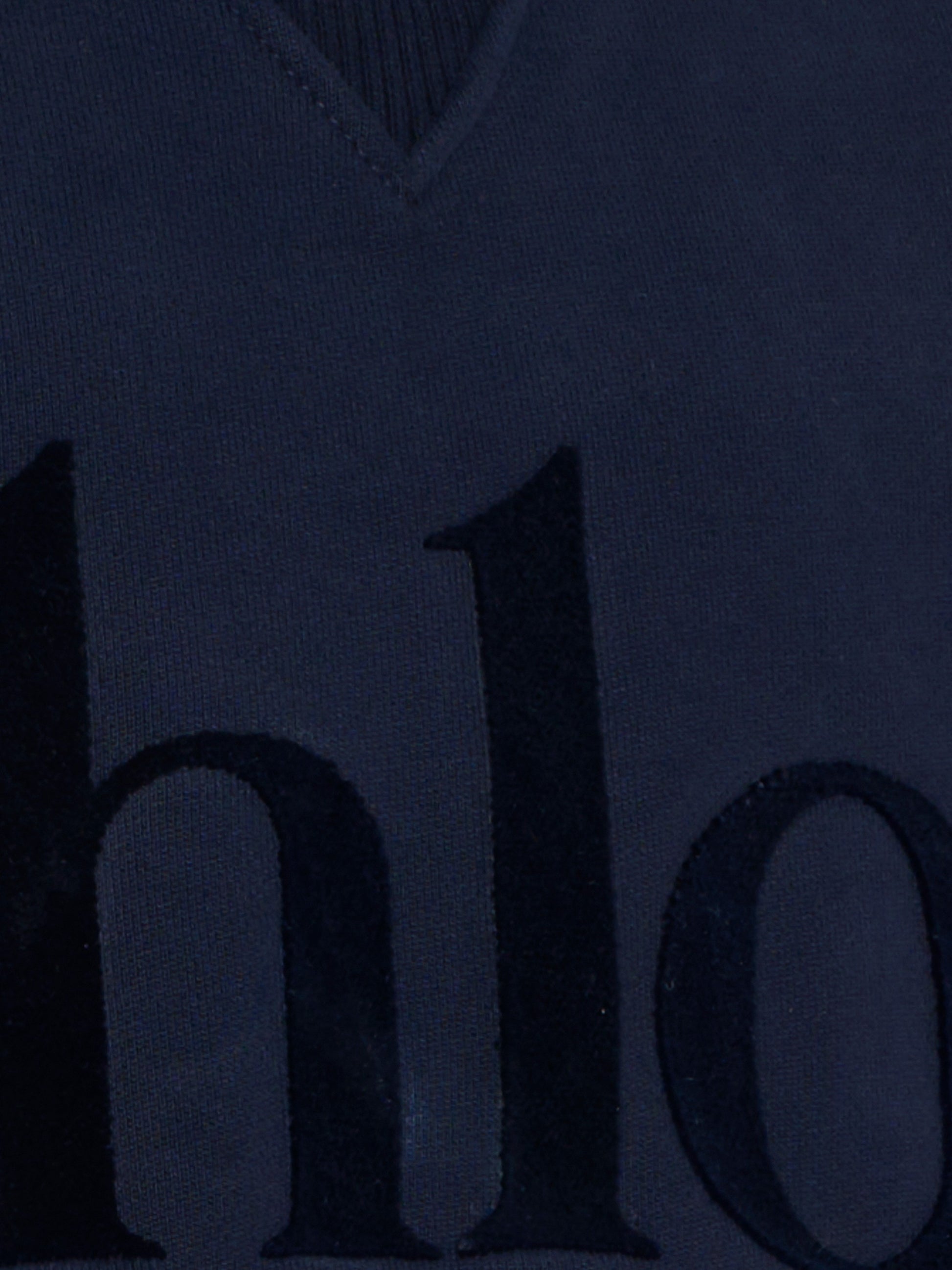 Vestito blu per bambina con logo,Chloé Kids,C20618 859