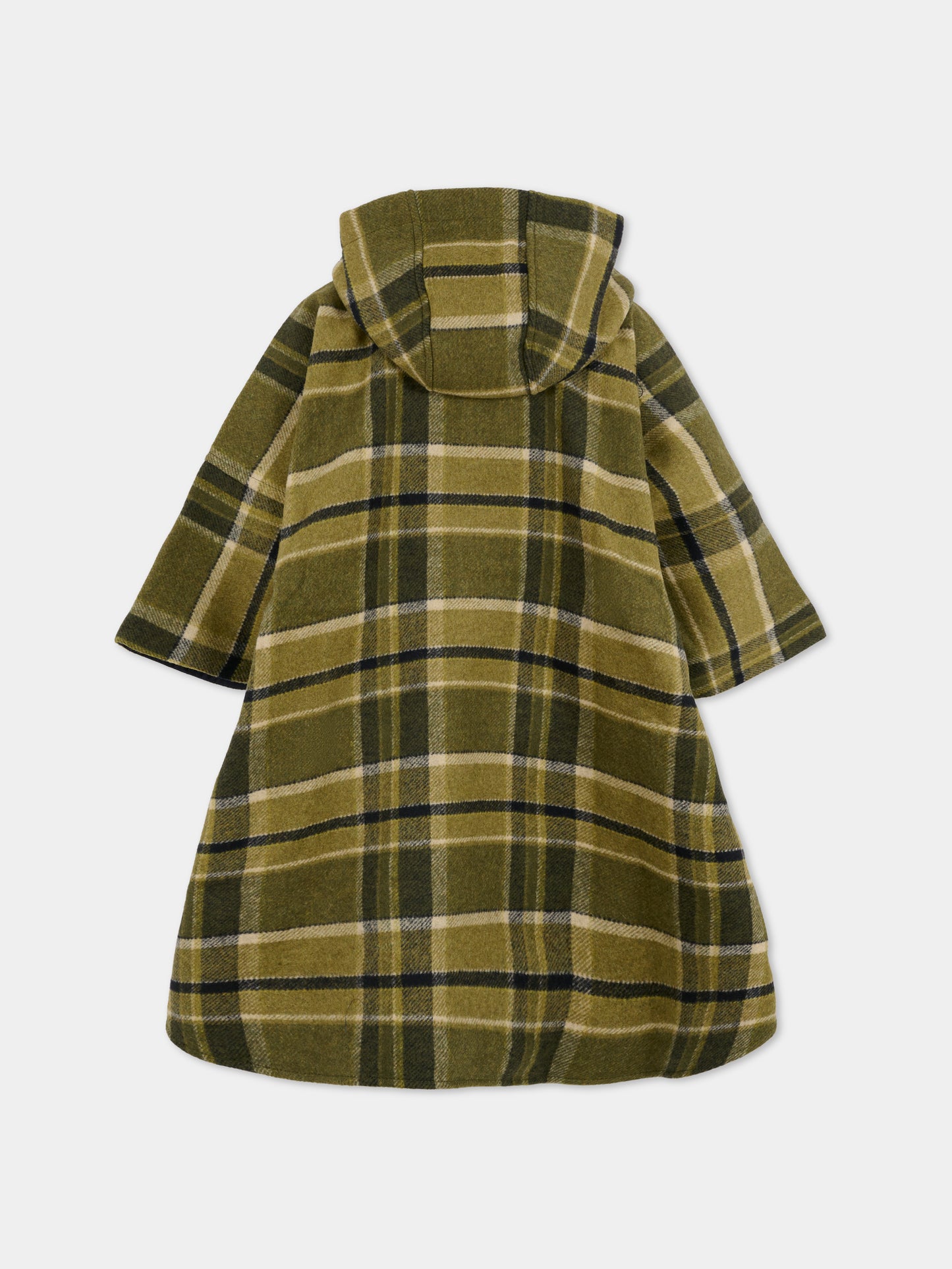 Cappa verde per bambina con logo,Chloé Kids,C20670 Z67