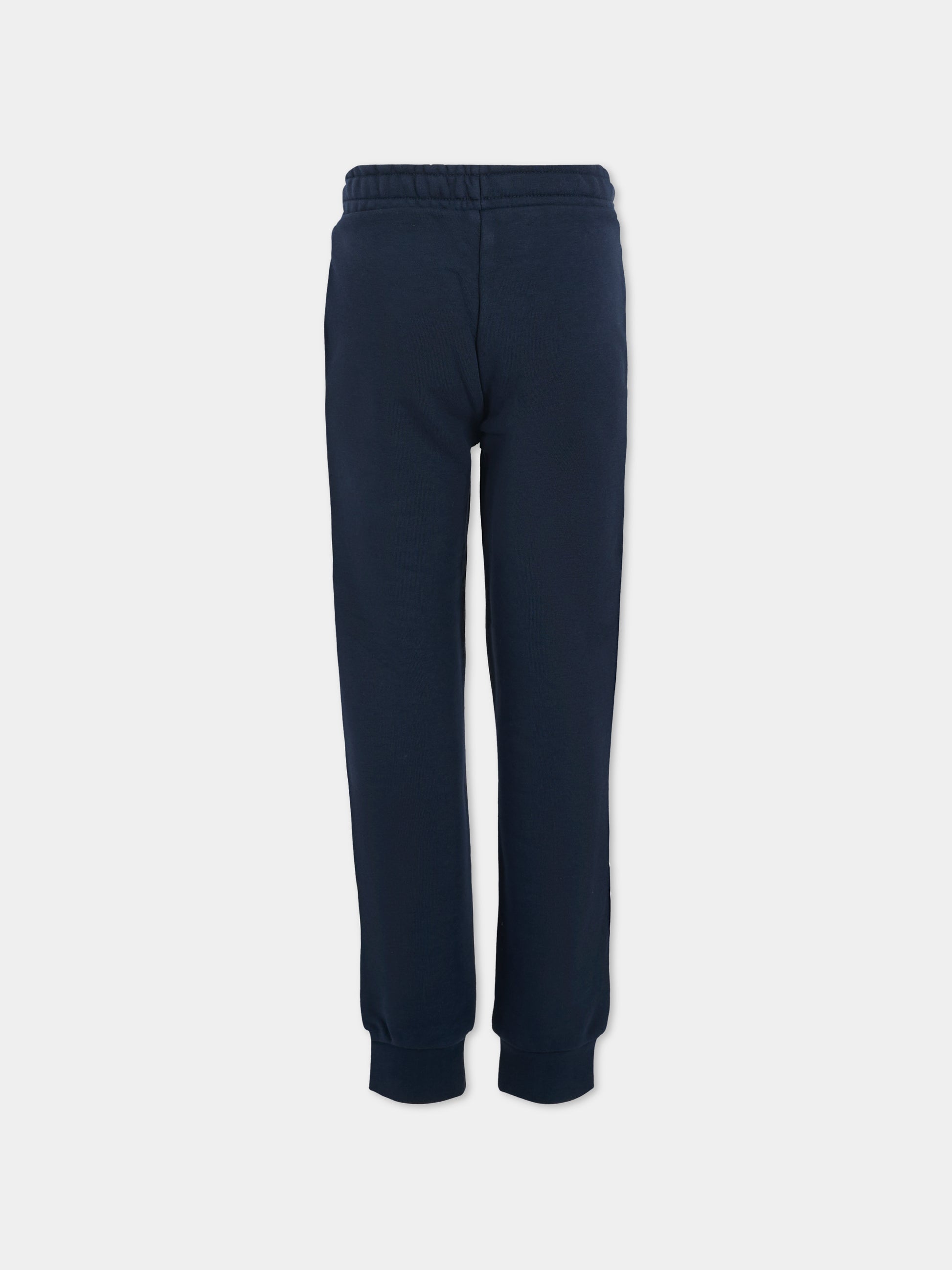 Pantaloni blu per bambino con logo,Boss,J52288 849