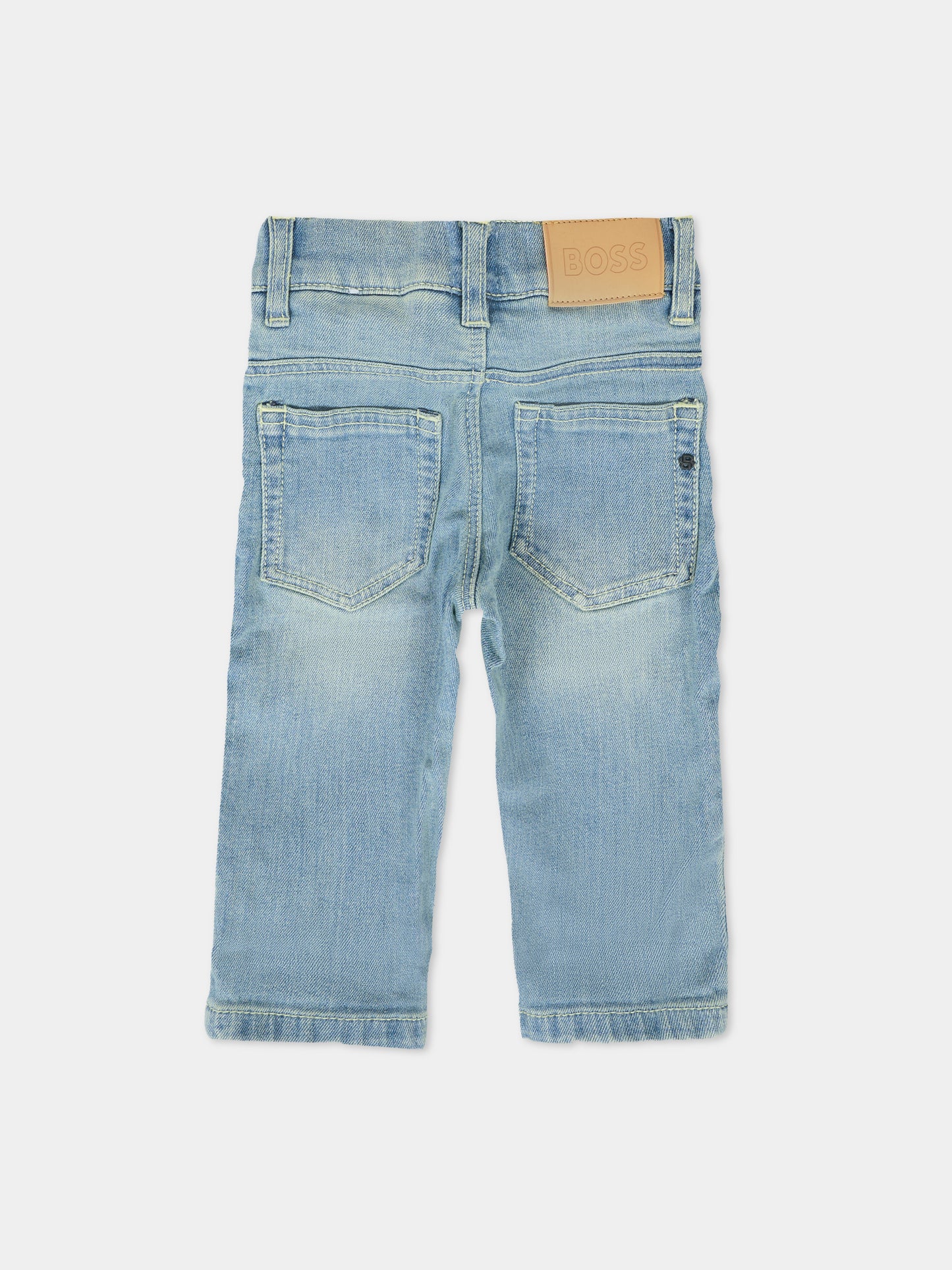 Jeans denim per neonato,Boss,J52441 Z18