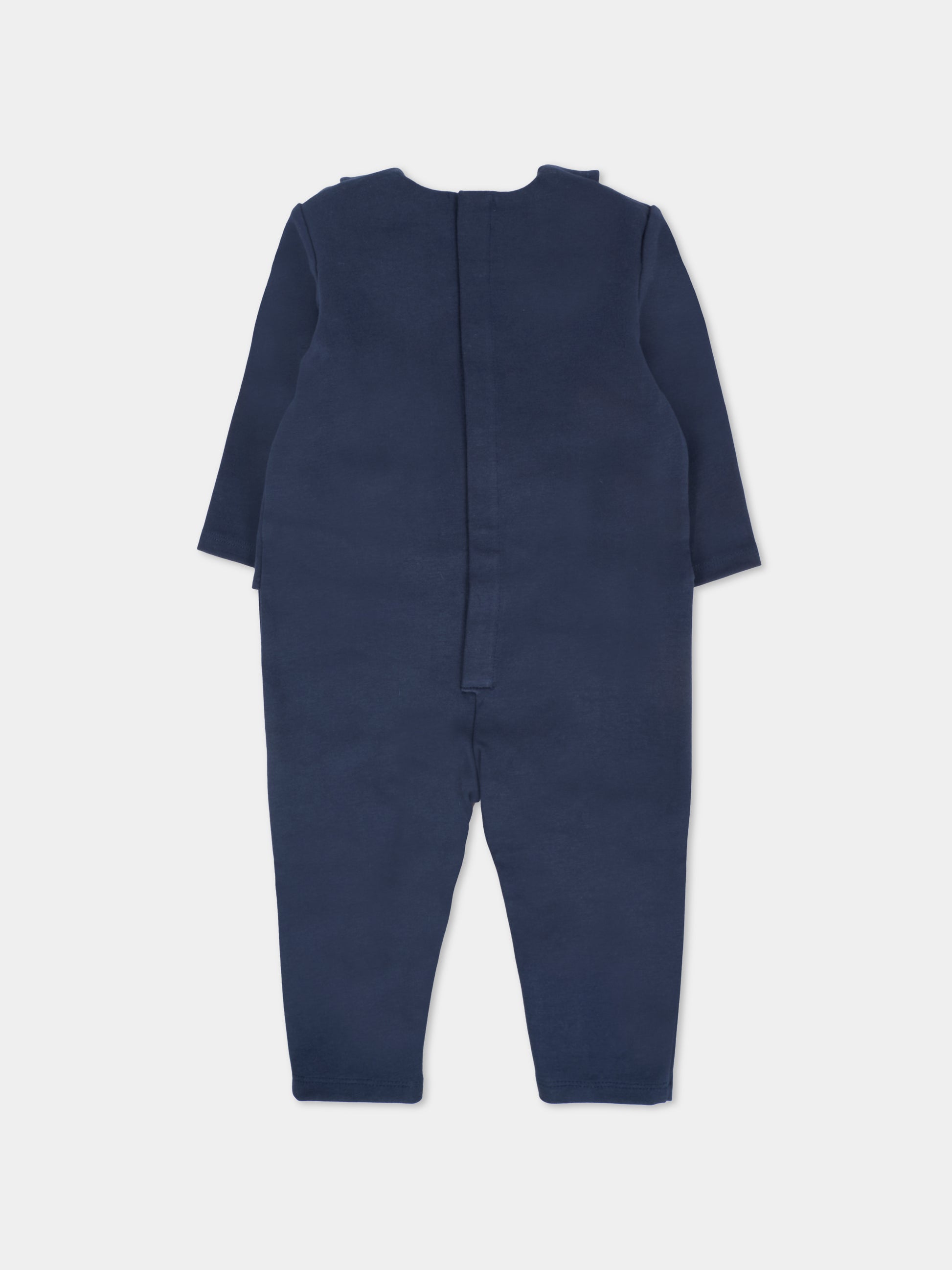 Tutina blu per neonato con logo,Boss,J52699 849