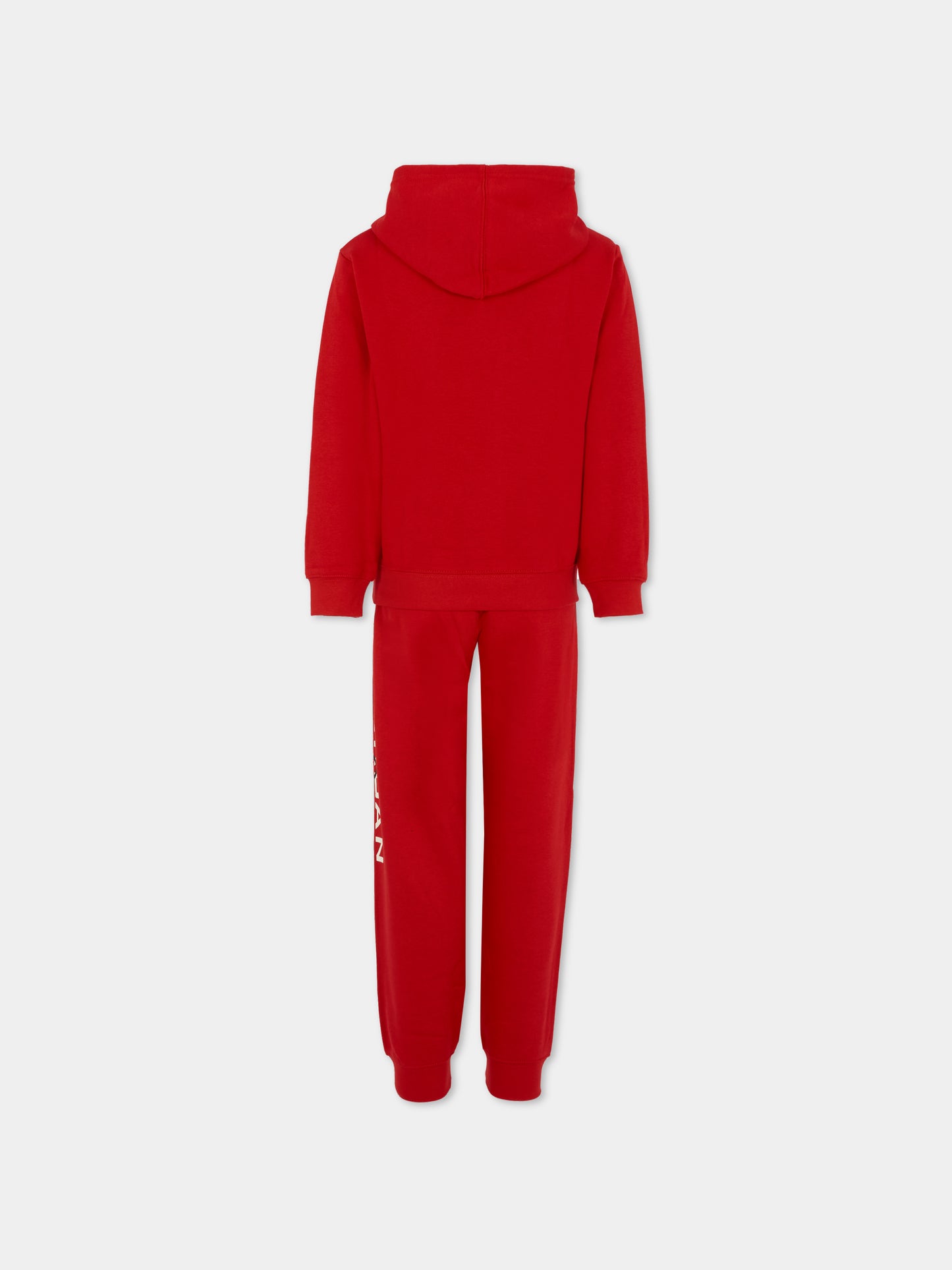 Completo rosso per bambino con logo e jumpman,Jordan,85F270 R78