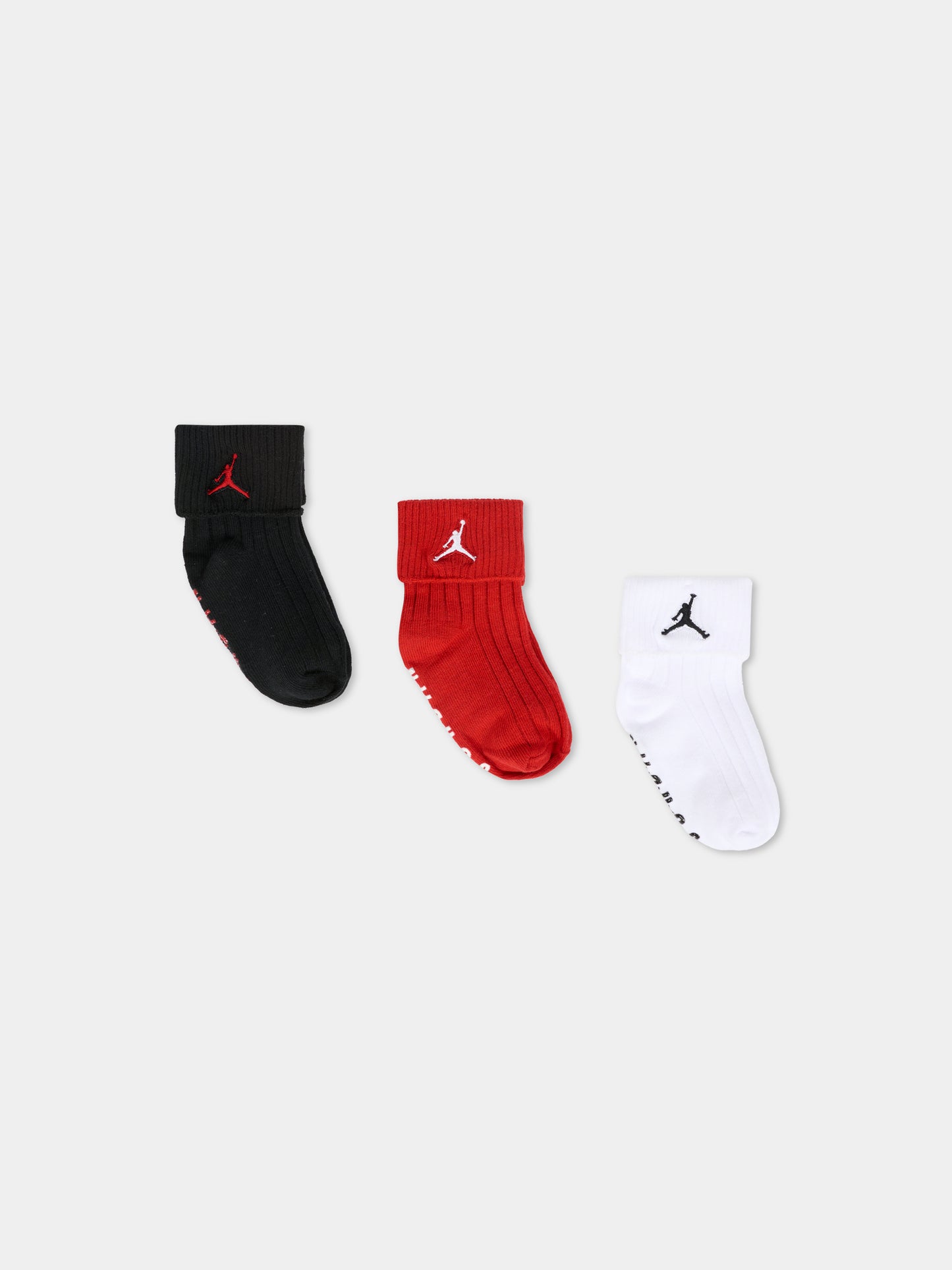 Set calze multicolor per neonati con jumpman,Jordan,NJ0771 R78