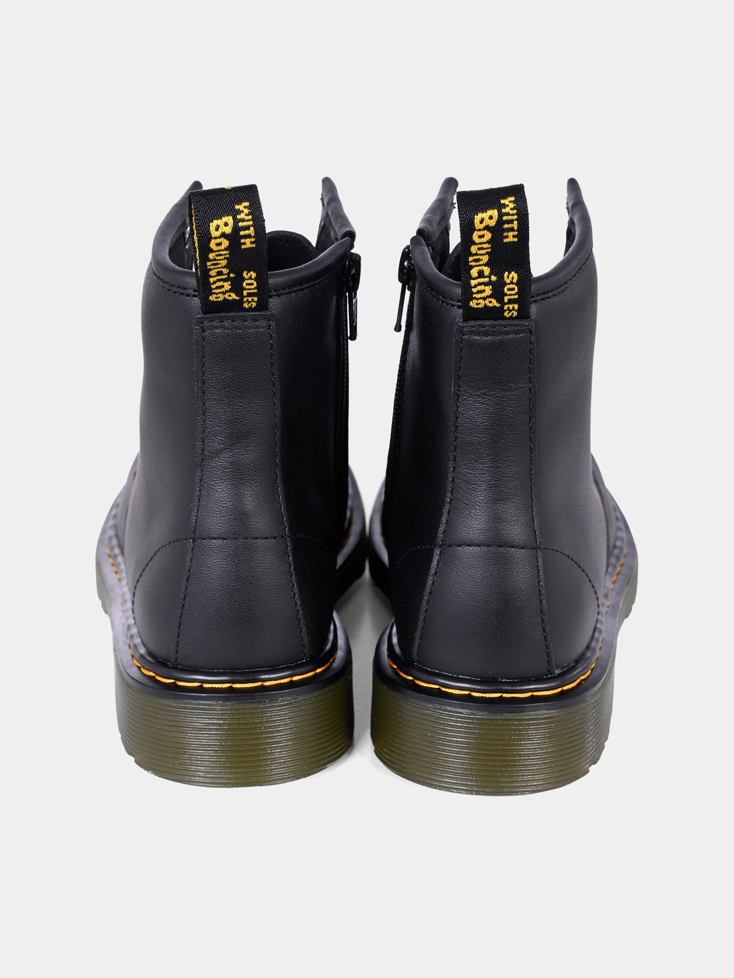 Anfibi neri 1460 per bambini,Dr. Martens,1460 J 15382001 BLACK SOFTY T