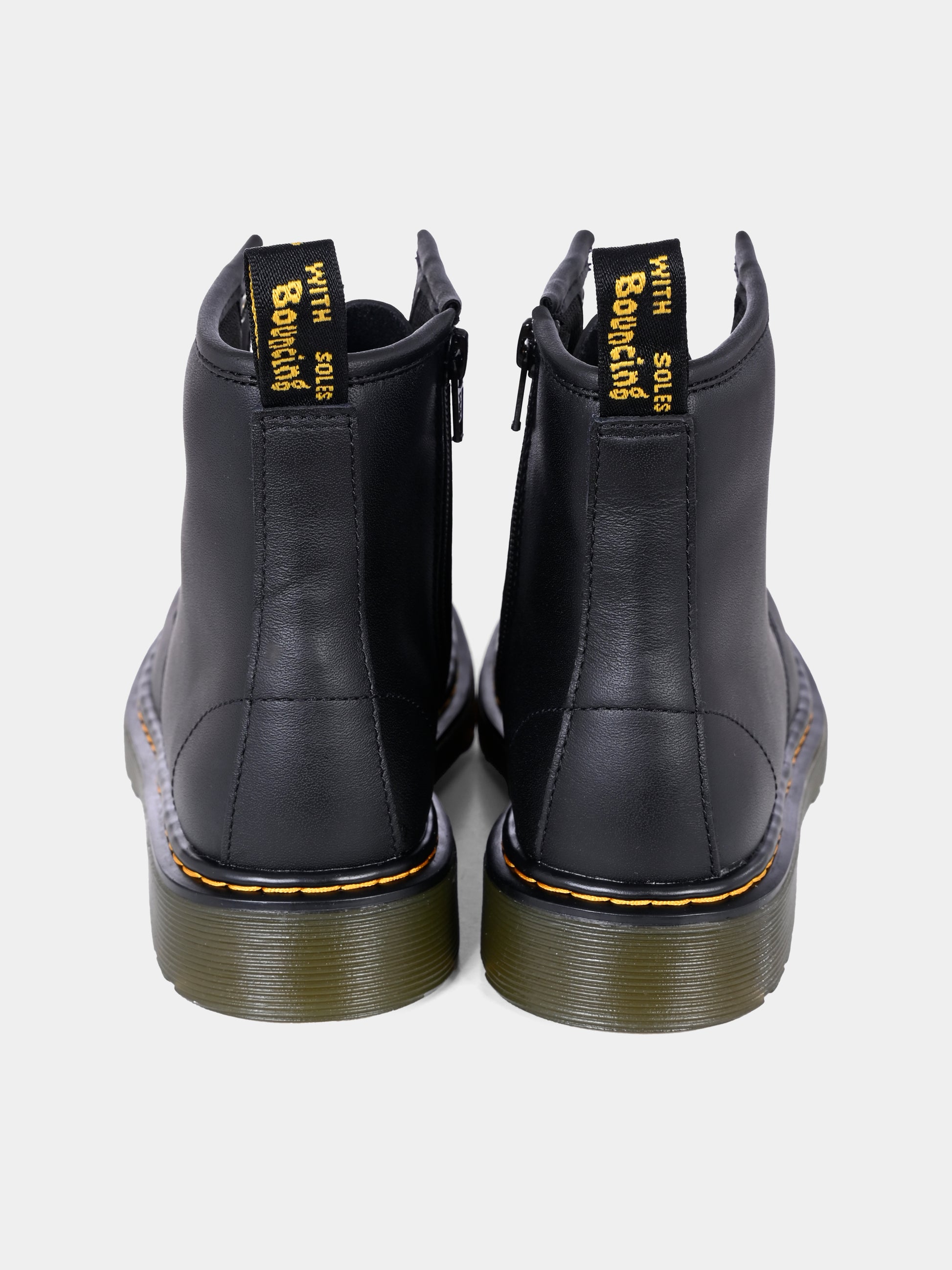 Anfibi neri 1460 per bambini,Dr. Martens,1460 J 15382001 BLACK SOFTY T
