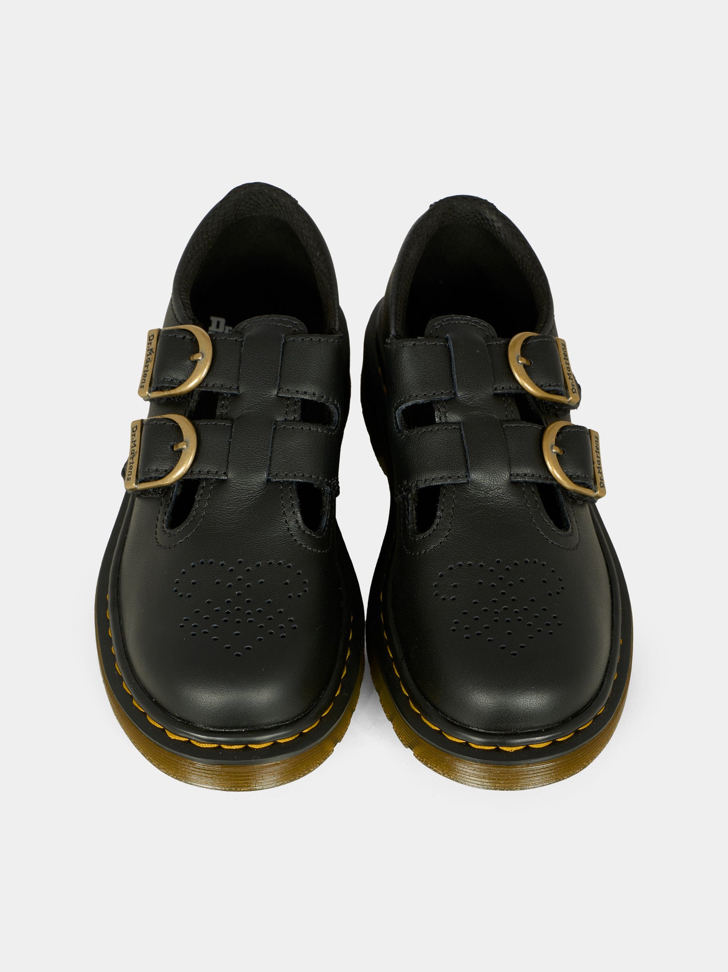 Mocassini neri 8065 per bambino,Dr. Martens,8065 J 30737001 BLACK SOFTY T