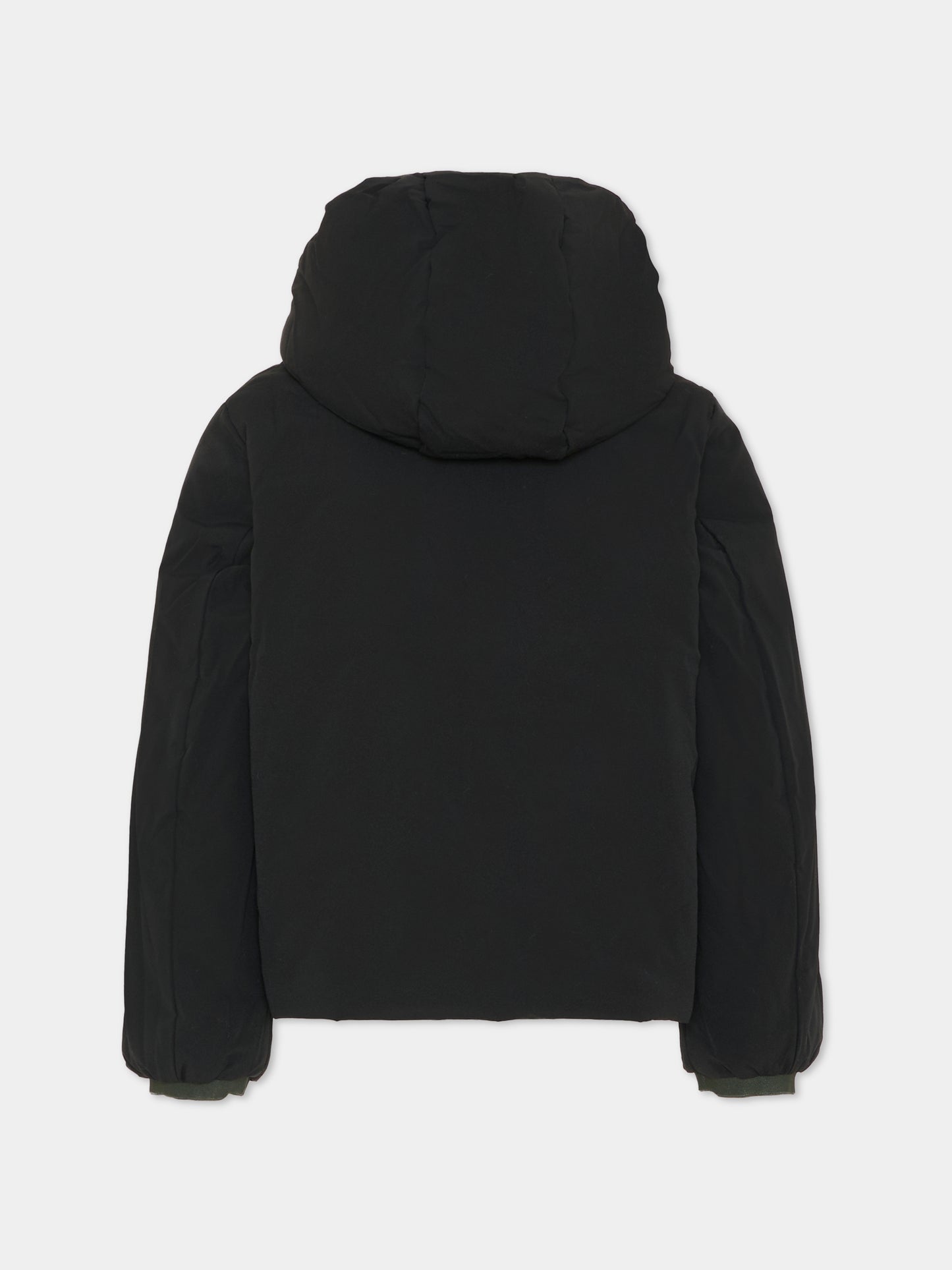 Piumino reversibile Jack St Warm verde per bambino con logo,K-way,K71337W AGQ