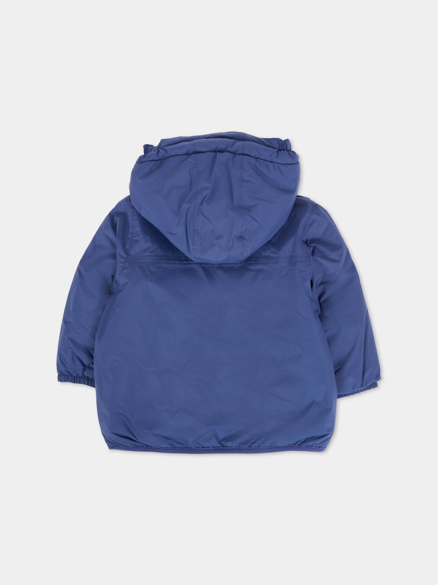 Giubbotto blu Claudine Orsetto per neonato con logo,K-way,K7142RW 867