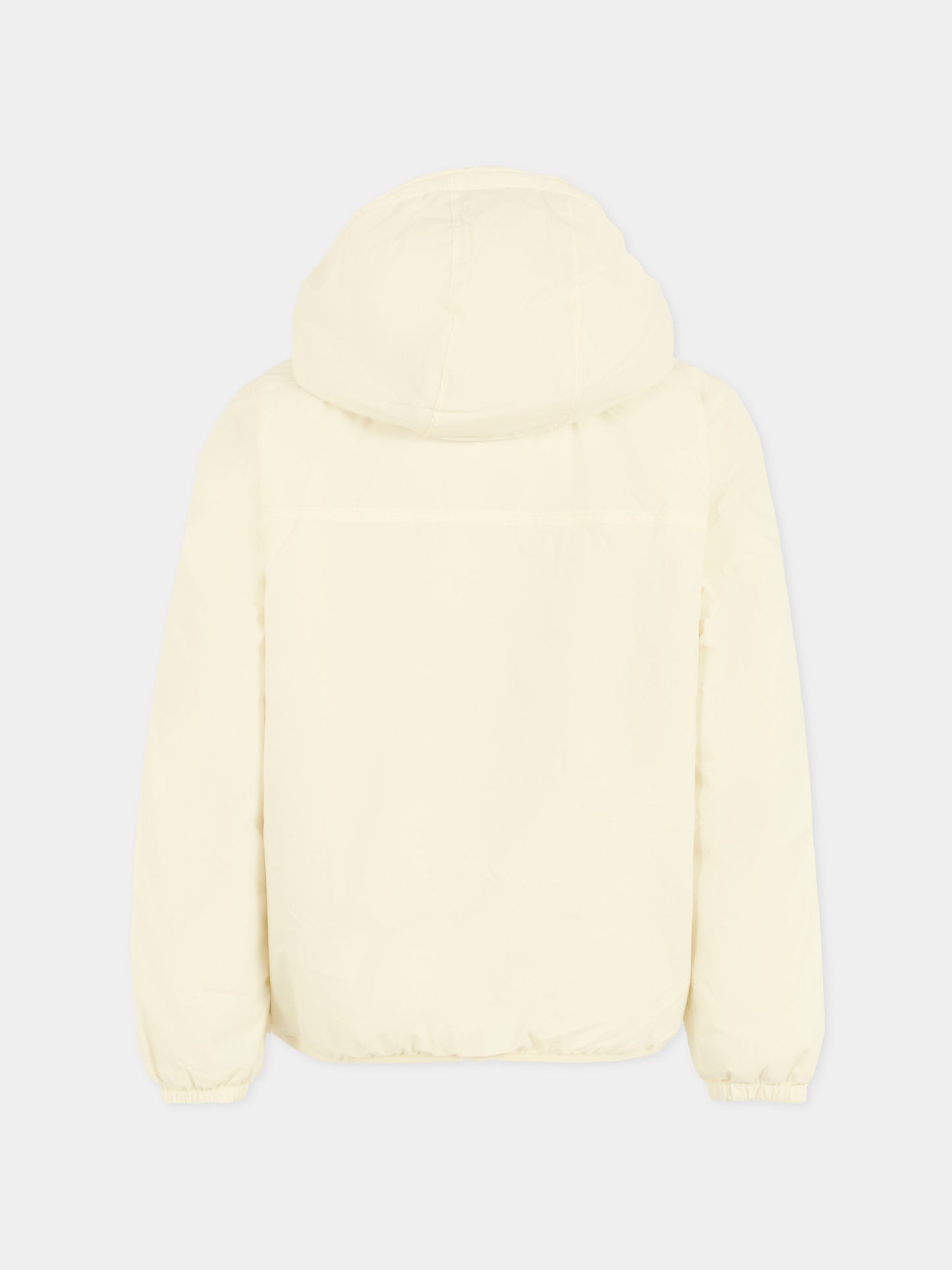 Giubbotto bianco Claudine Orsetto per bambini con logo,K-way,K7142TW X42