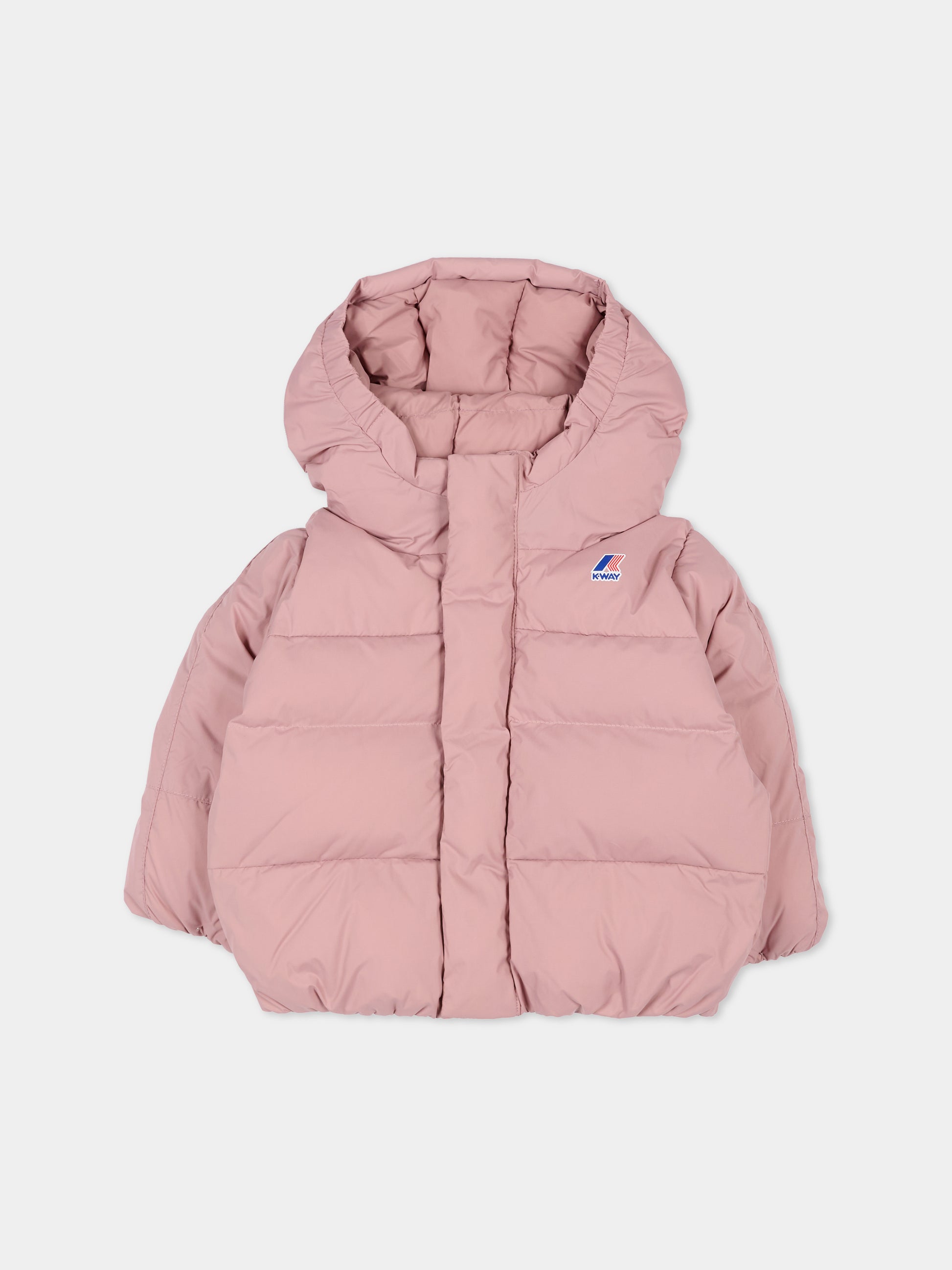 Piumin Le Vrai 4.0 Aurele rosa per neonata,K-way,K7142VW WDV