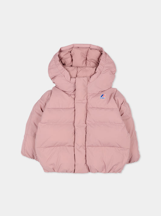 Piumin Le Vrai 4.0 Aurele rosa per neonata,K-way,K7142VW WDV