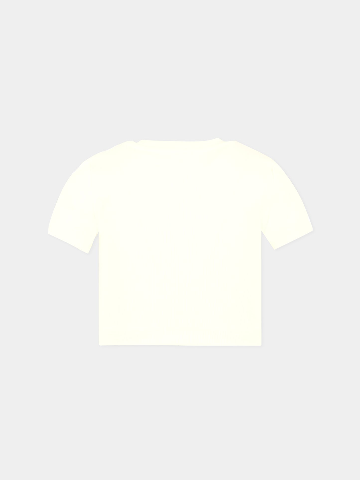 T-shirt bianca per bambina con logo,Palm Angels,PGAA017F25JER0010310