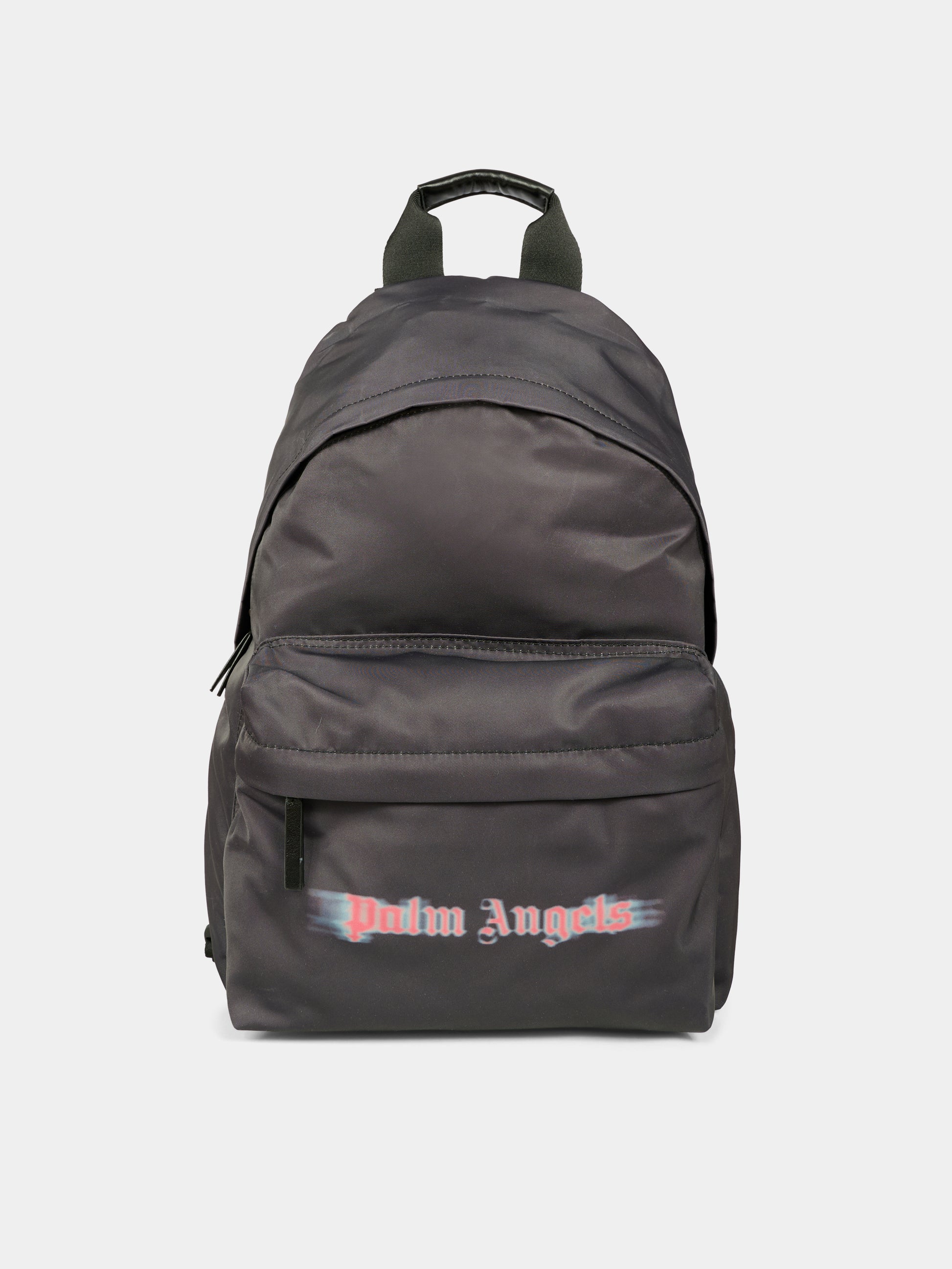 Zaino nero per bambina con logo,Palm Angels,PGNB012F25FAB0011025