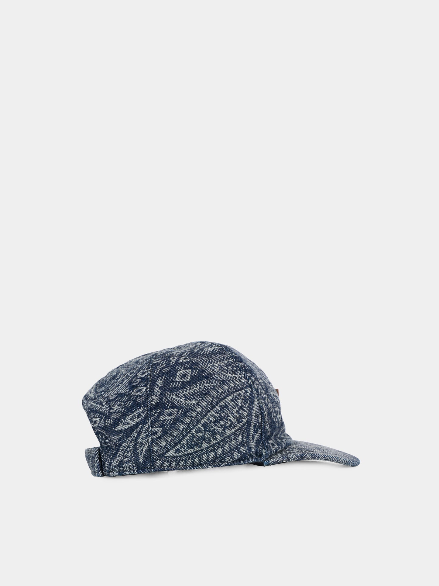 Cappello denim per bambini con stampa paisley,Etro,GX0P47 D0122 620BC