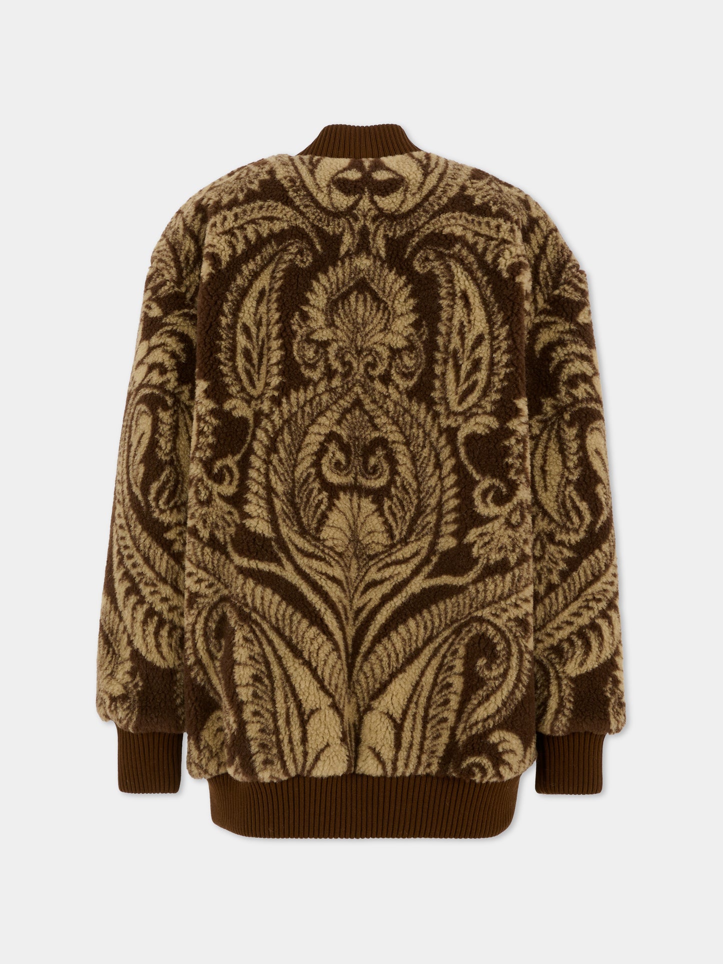 Bomber marrone per bambini con Pegaso,Etro,GX2P57 U0219 322BG