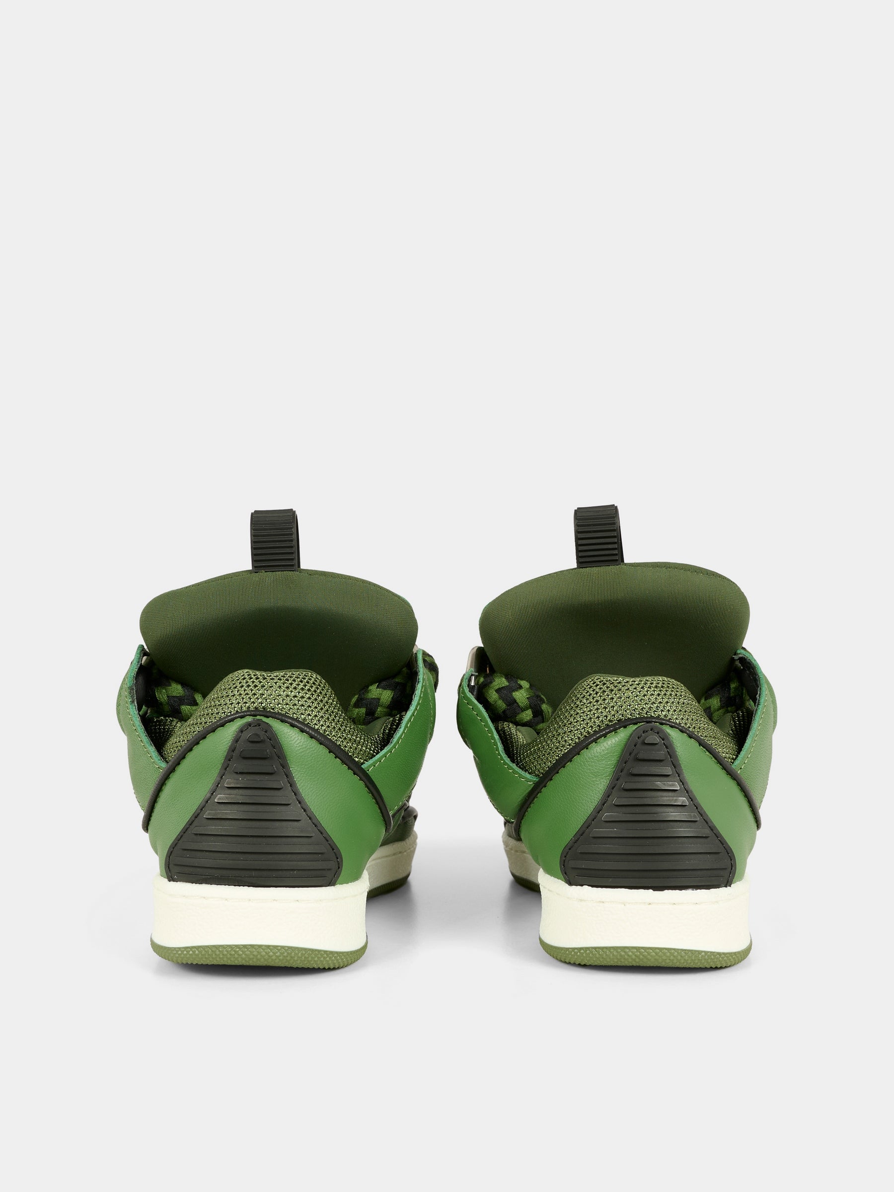 Sneakers verdi per bambino con logo,Lanvin Petite,N30308 665