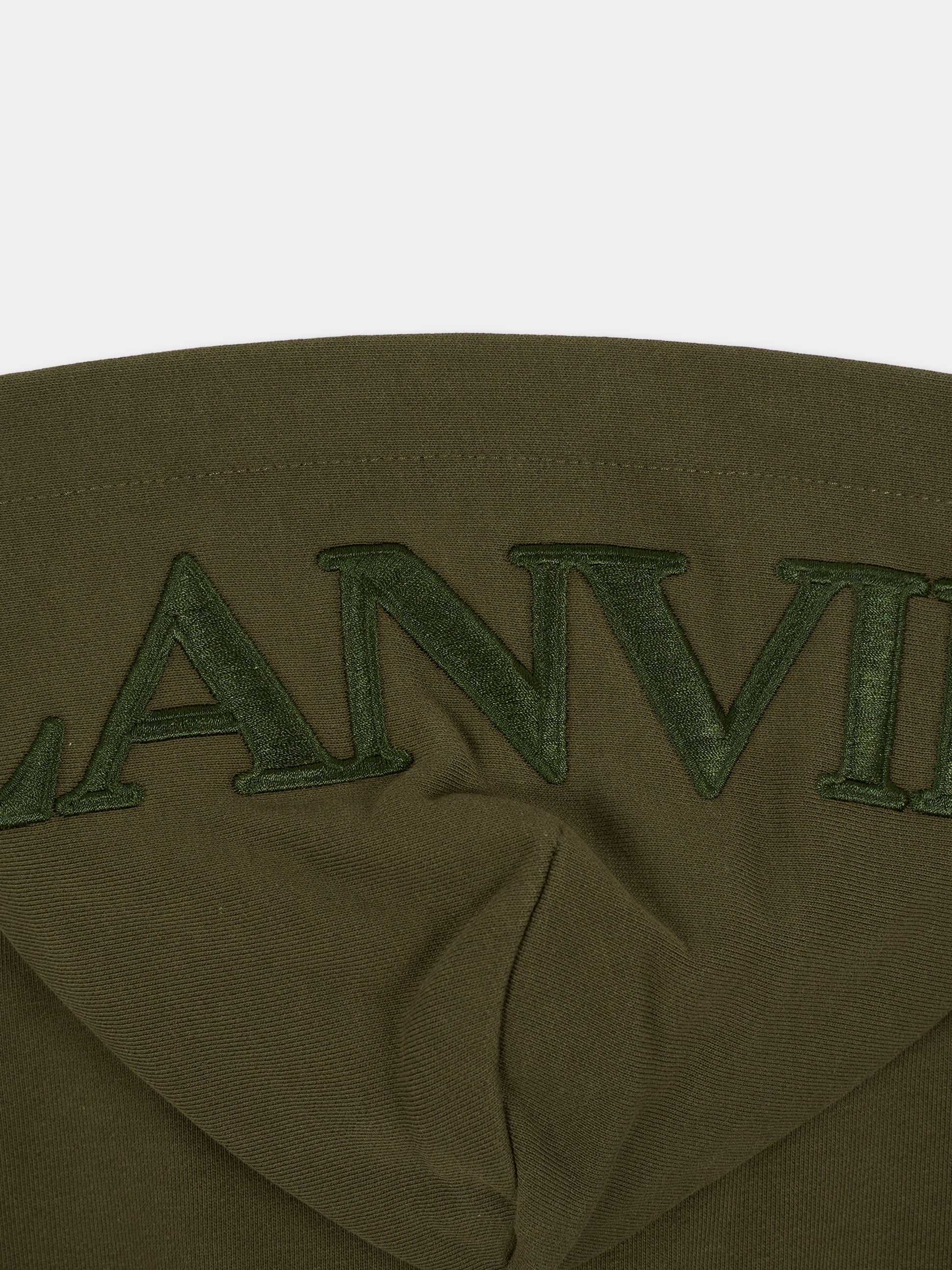 Felpa verde per bambino con logo,Lanvin Petite,N30314 665