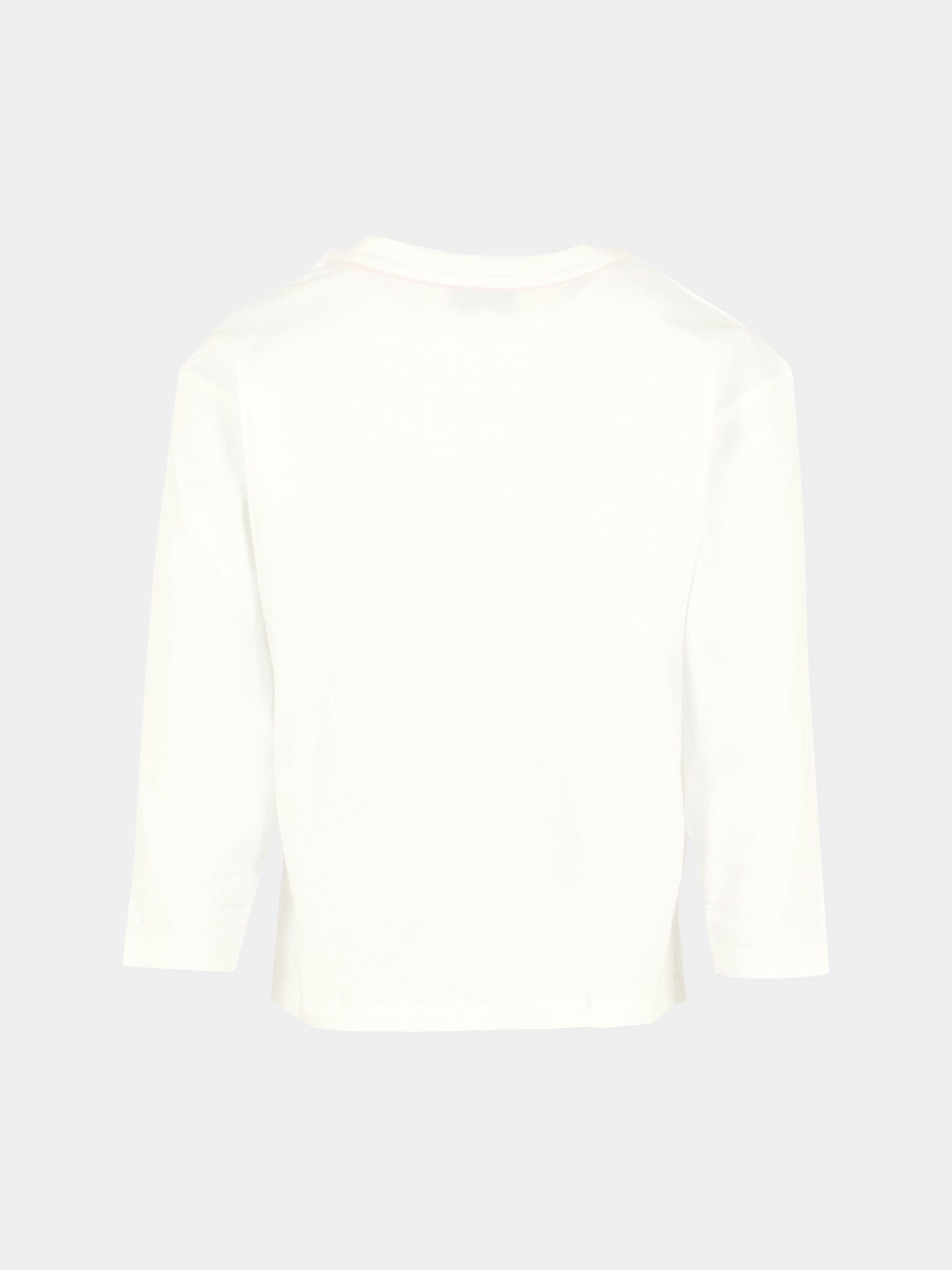 T-shirt bianca per bambina con cuore,Marc Jacobs,W60611 10P