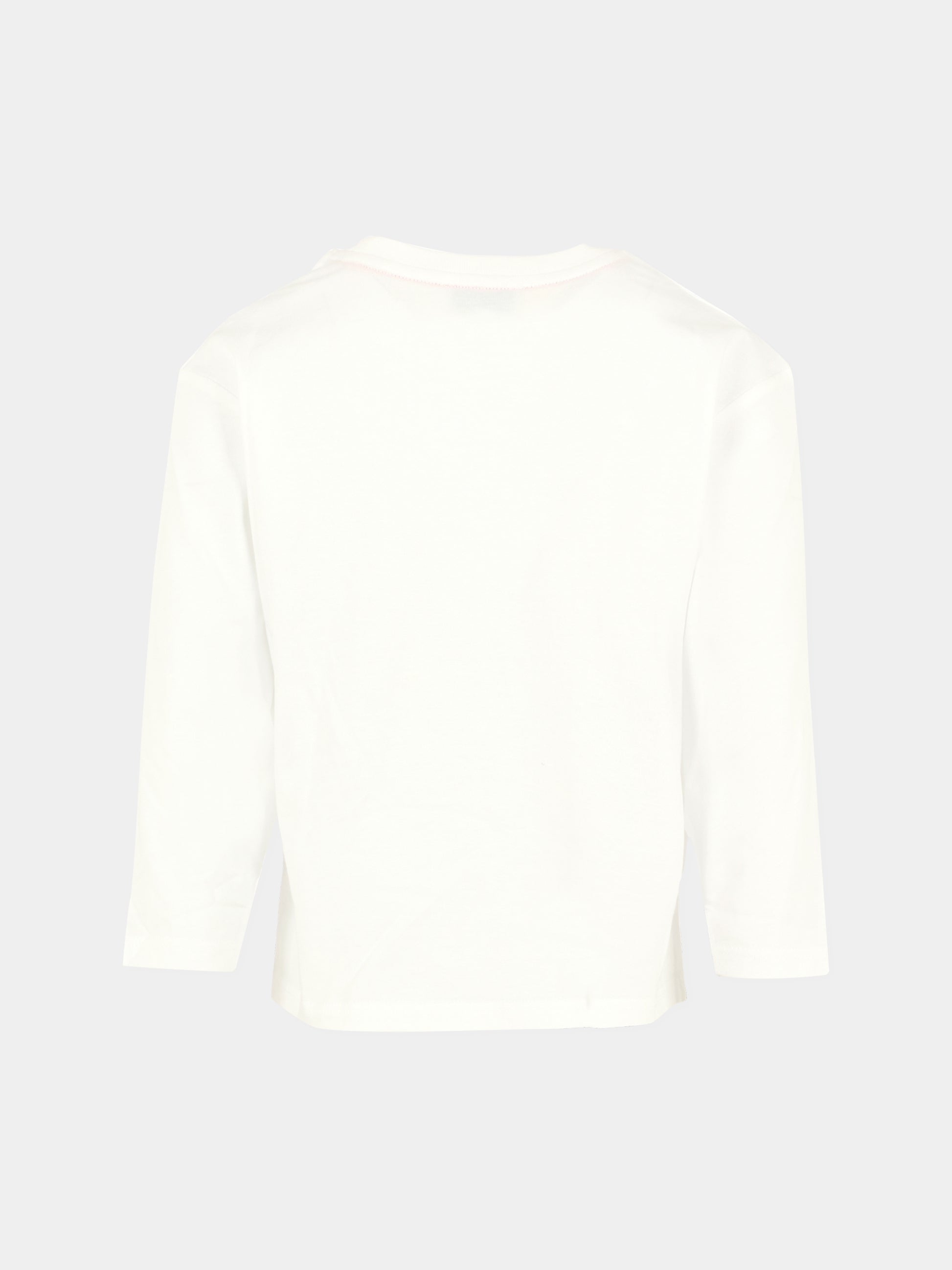 T-shirt bianca per bambina con cuore,Marc Jacobs,W60611 10P