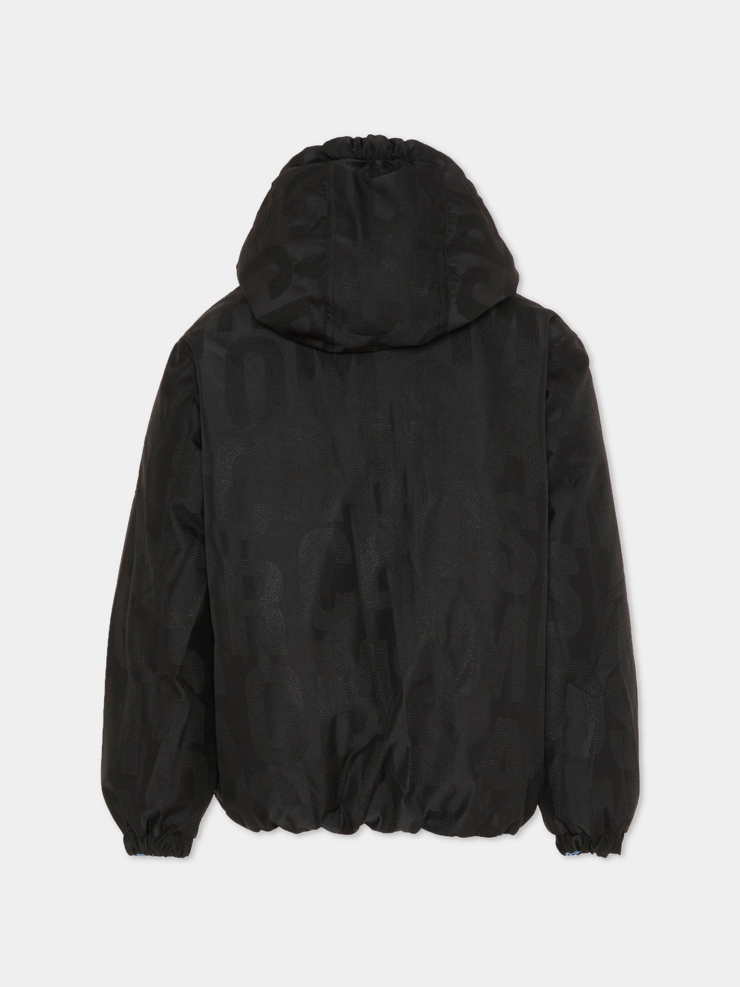 Piumino reversibile azzurro per bambino con logo,Marc Jacobs,W60618 V70