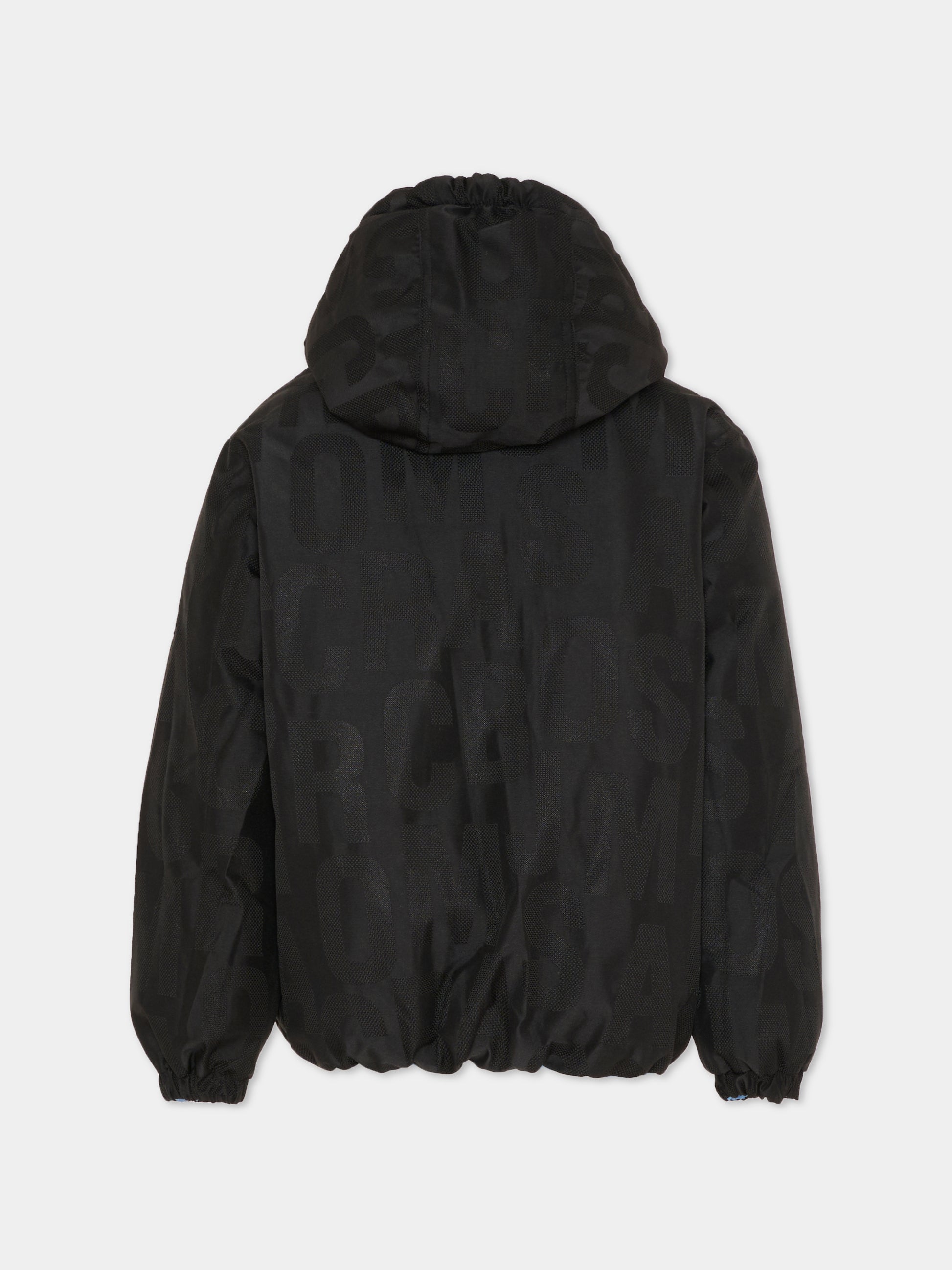 Piumino reversibile azzurro per bambino con logo,Marc Jacobs,W60618 V70