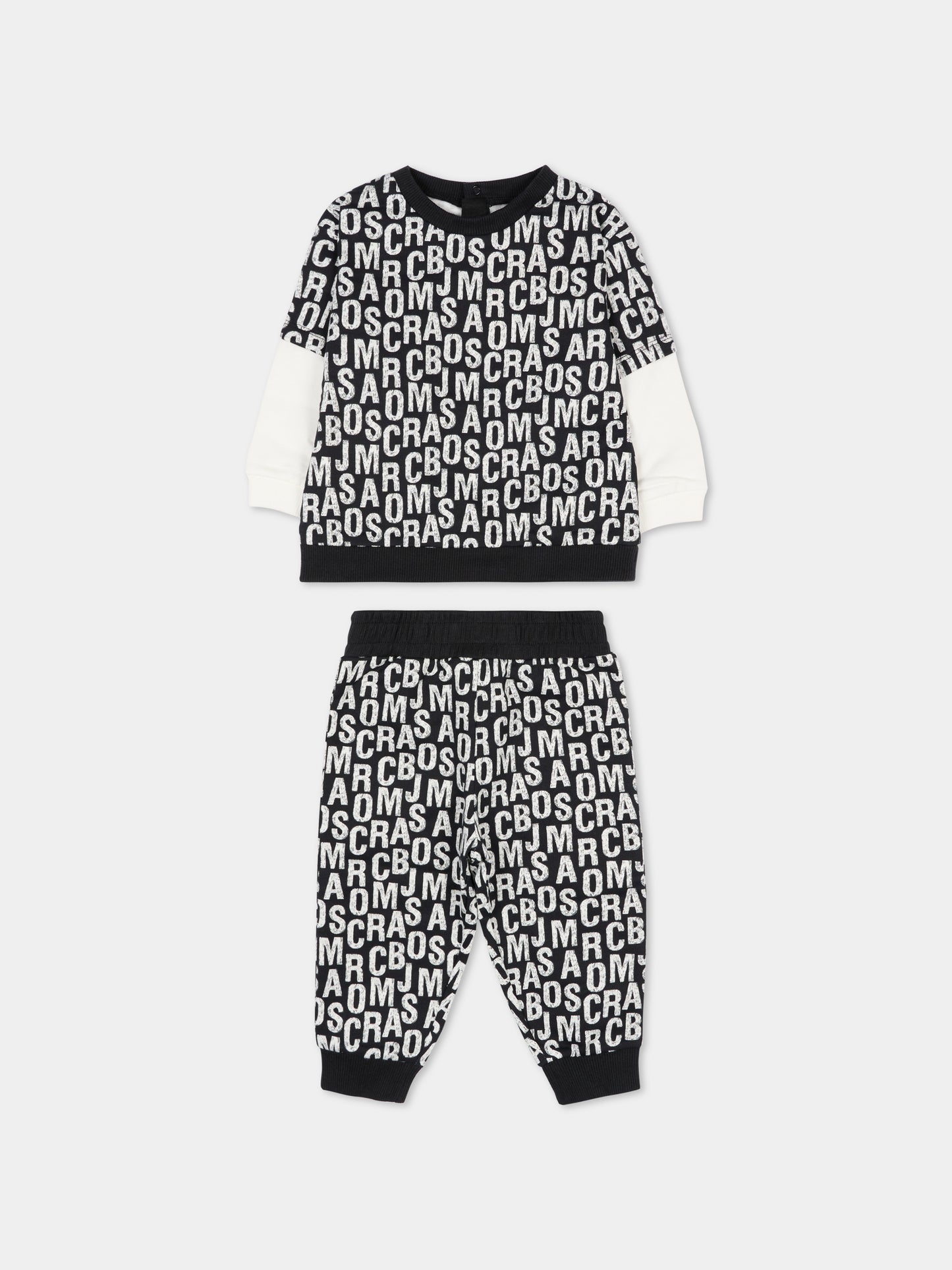 Completo nero per neonaro con logo,Marc Jacobs,W60662 09B