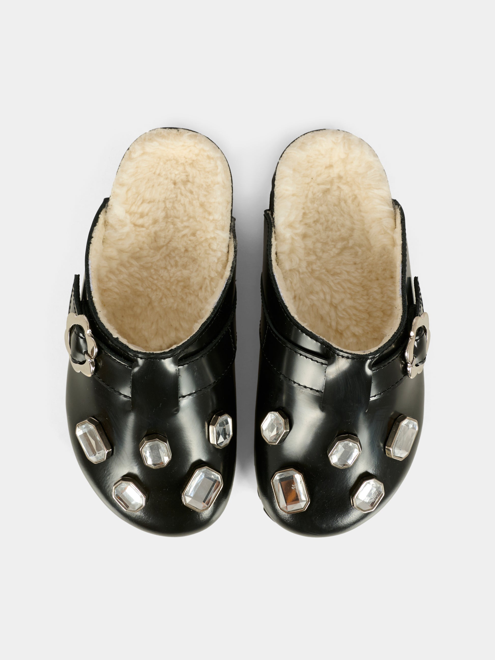 Sabot neri per bambina con gioielli,Marc Jacobs,W60670 09B