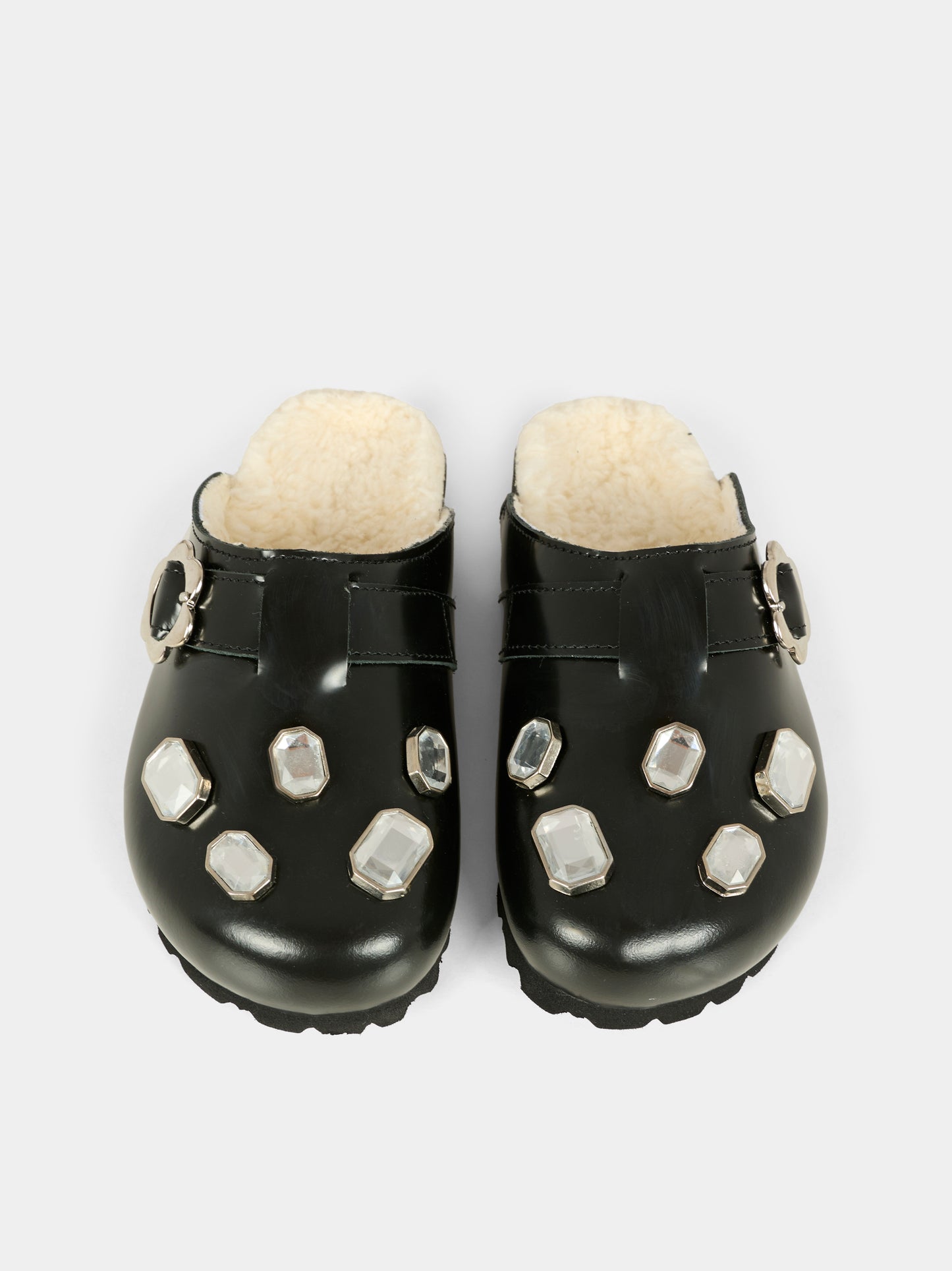 Sabot neri per bambina con gioielli,Marc Jacobs,W60670 09B