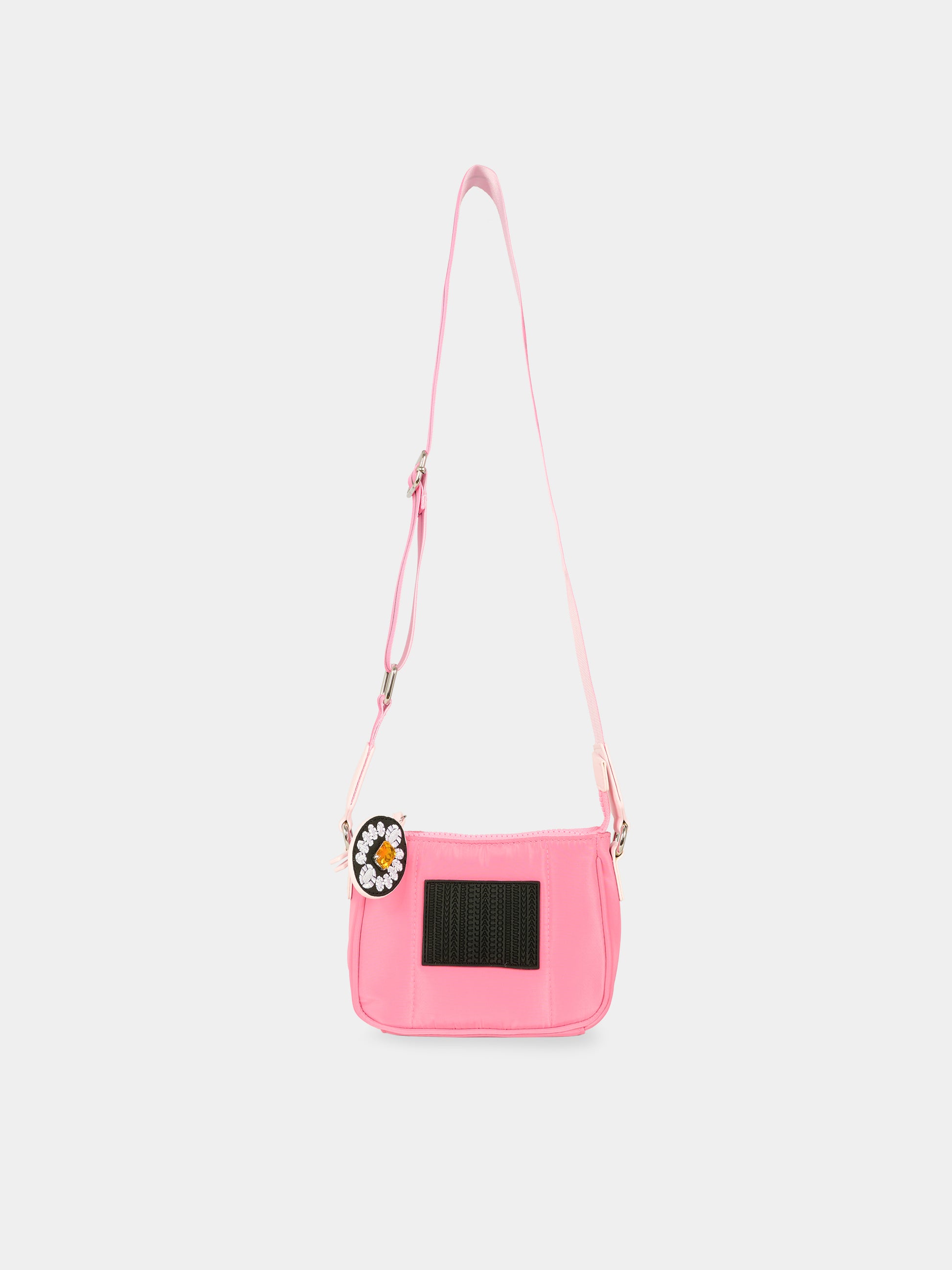 Borsa rosa per bambina con patch,Marc Jacobs,W60678 490
