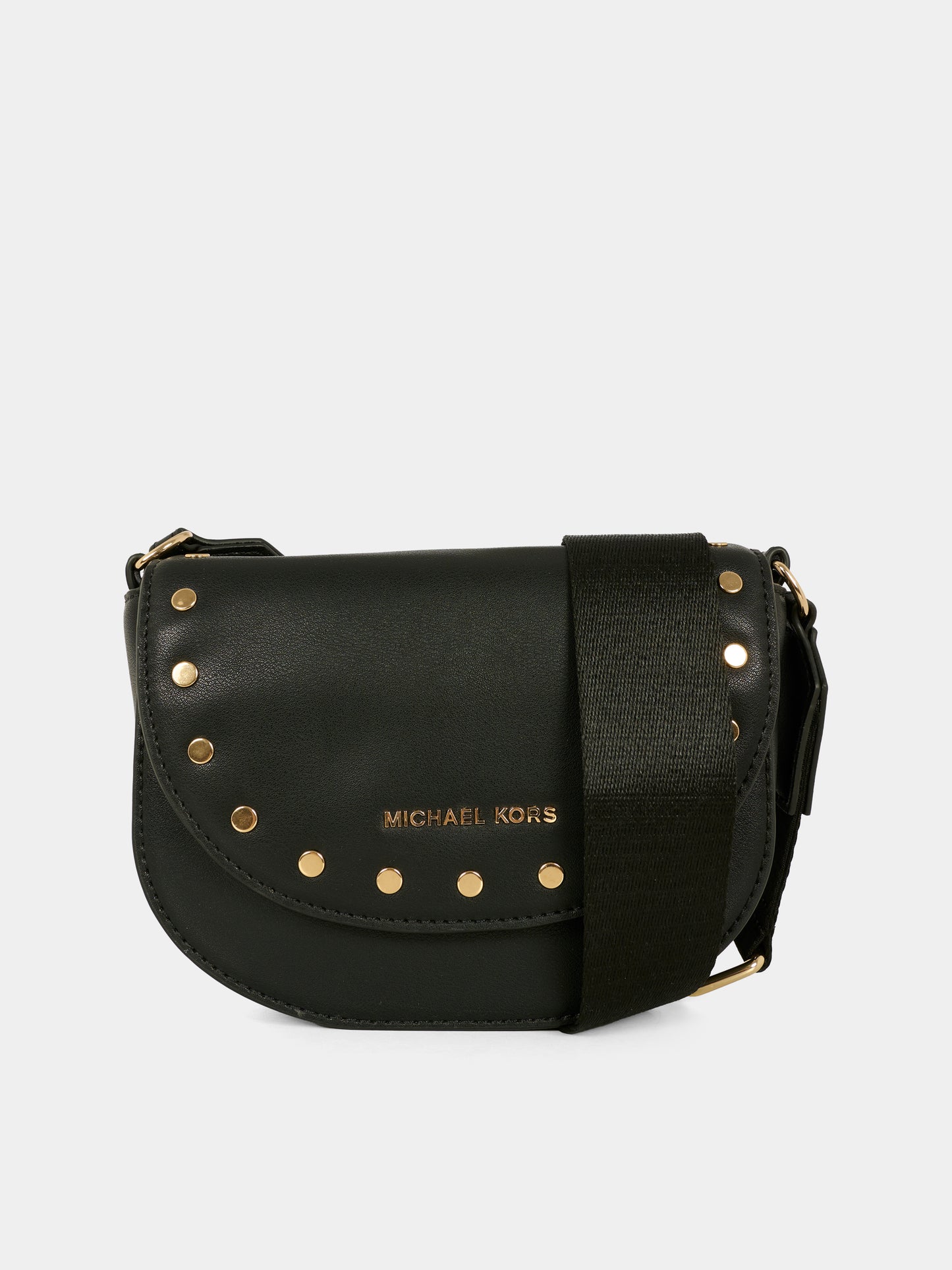 Borsa nera per bambina con logo,Michael Kors,R30527 09B