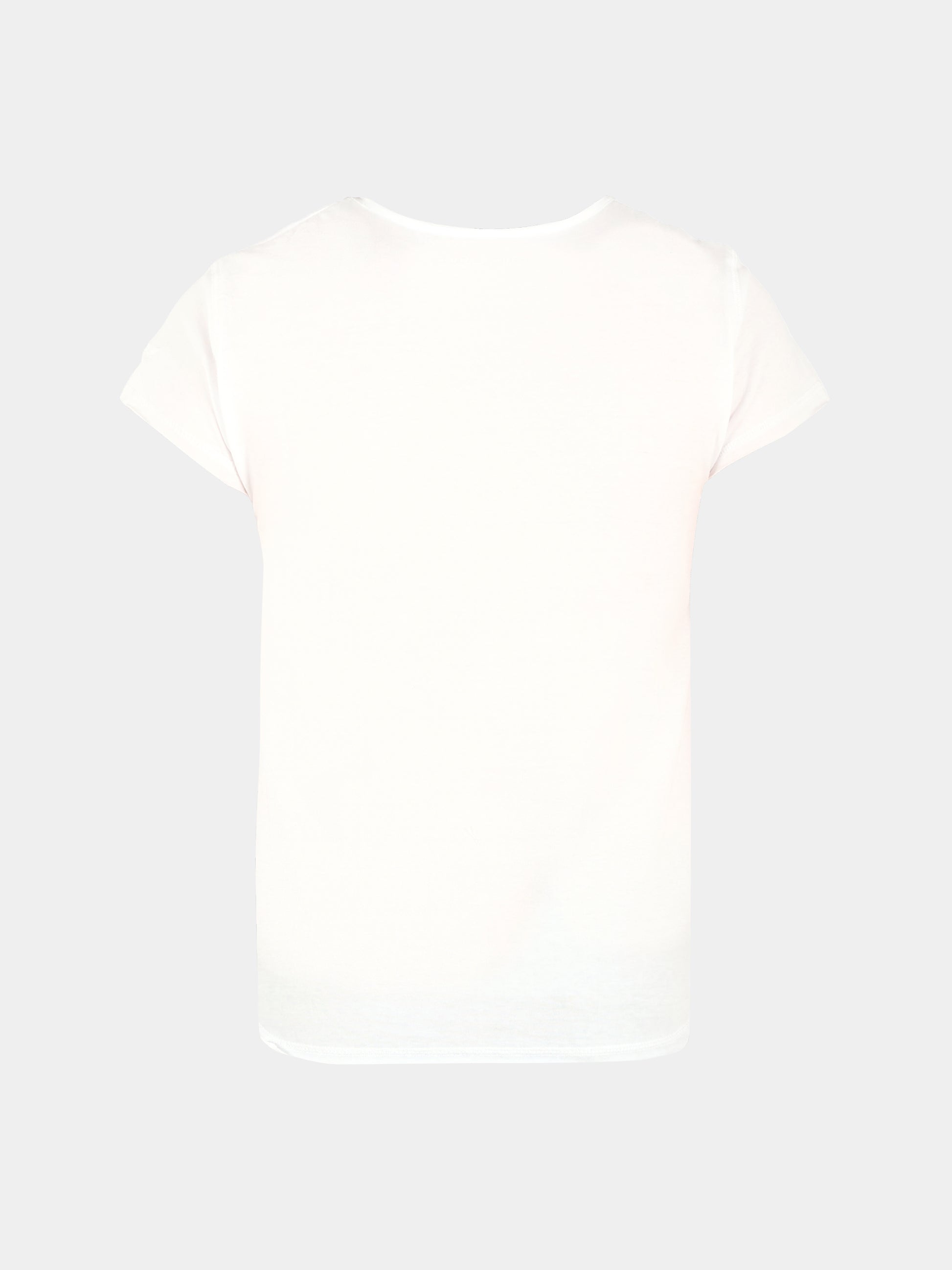 T-shirt bianca per bambina con logo blu,Zadig & Voltaire Kids,X60463 10P