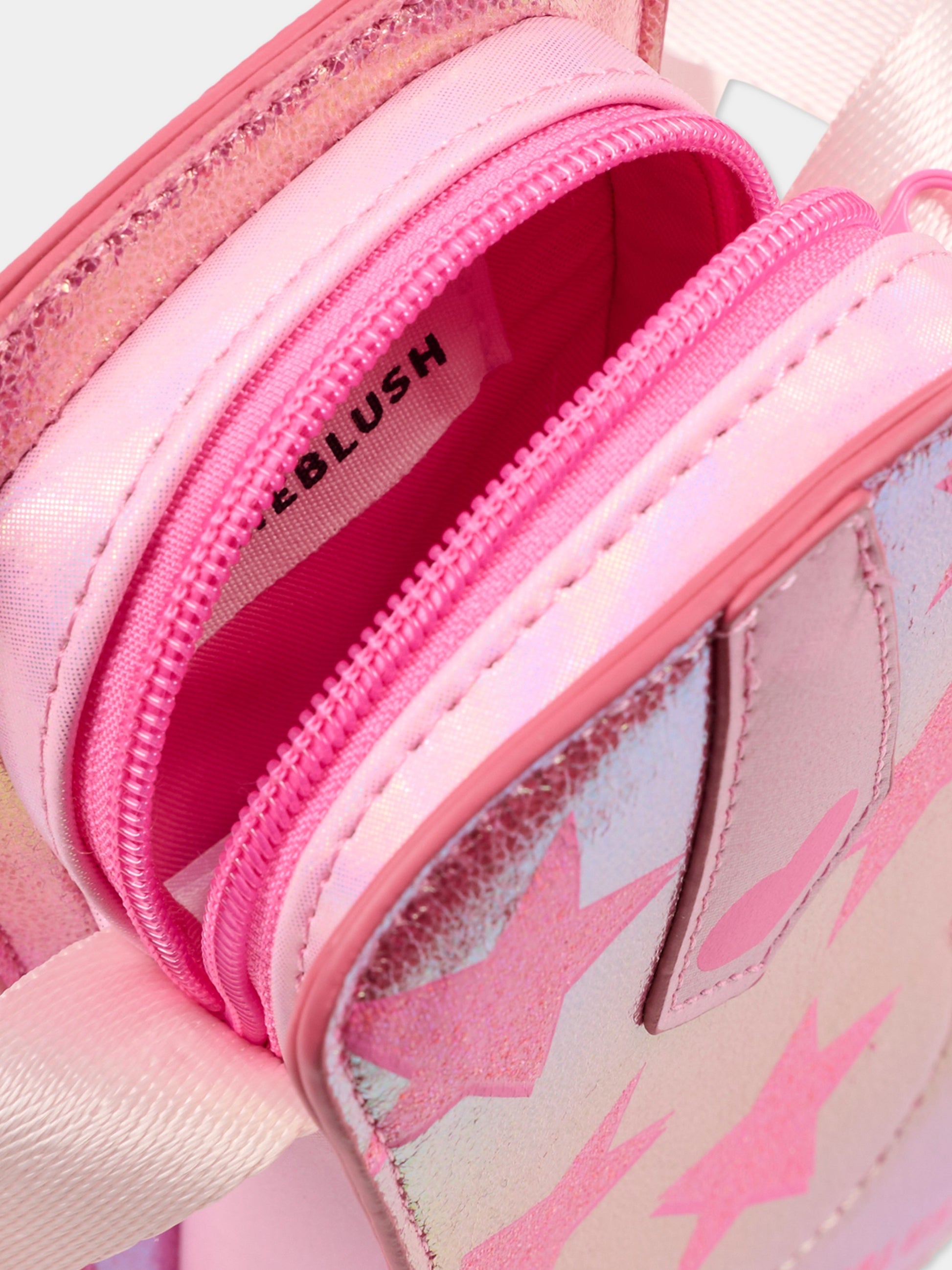 Borsa rosa per bambina con stelle,Billieblush,U21649 473