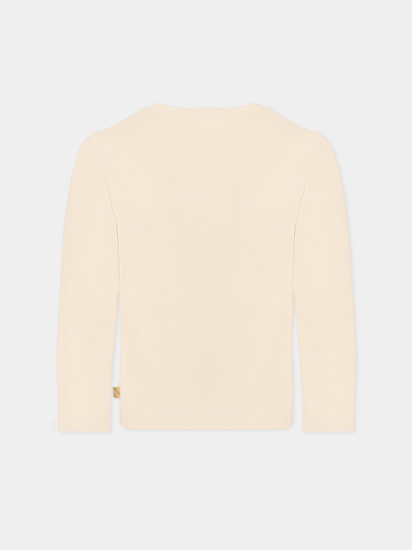 T-shirt rosa per bambina con cactus,Billieblush,U21402 47V