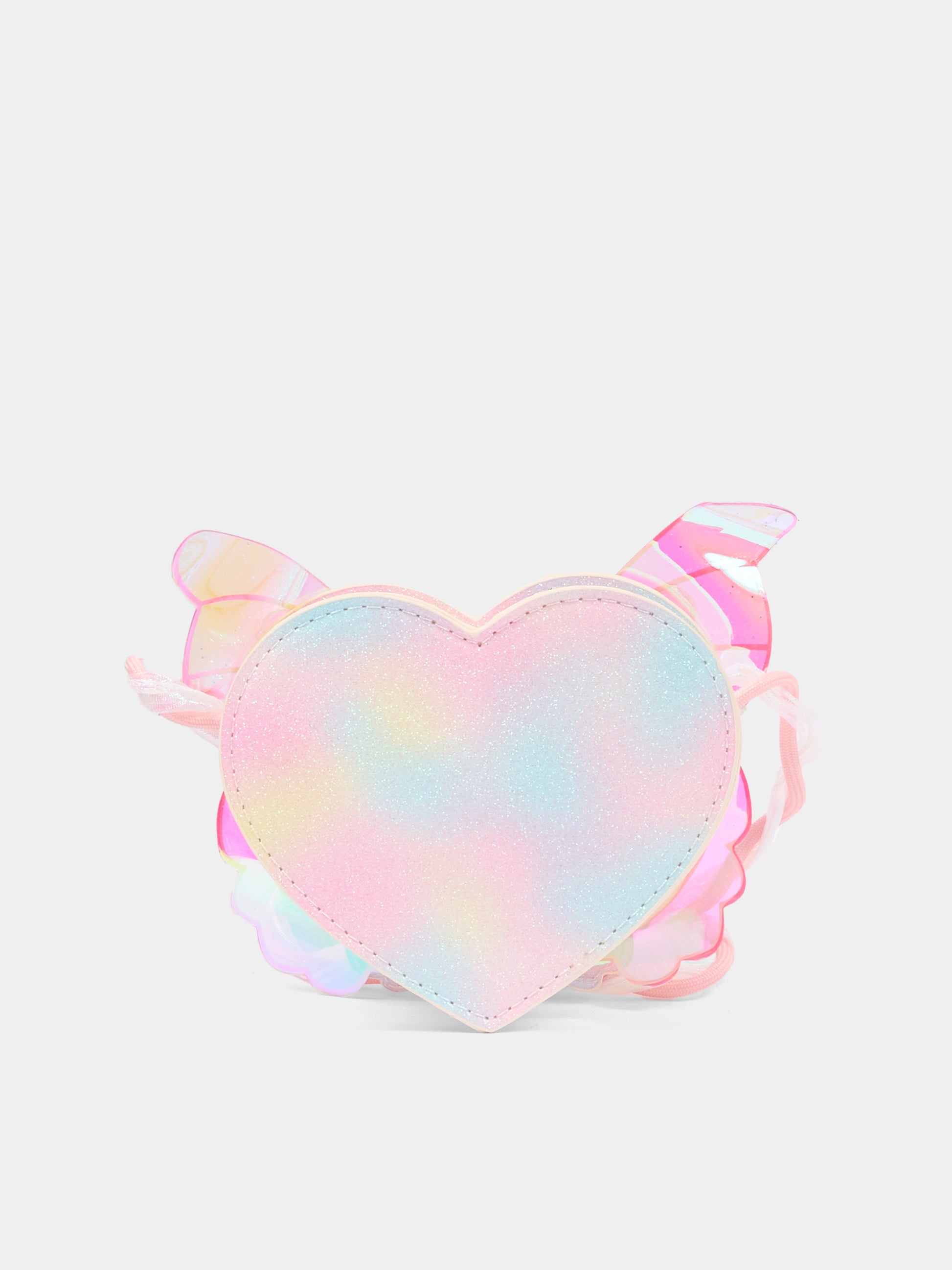 Borsa multicolor per bambina con farfalla,Billieblush,U21537 111