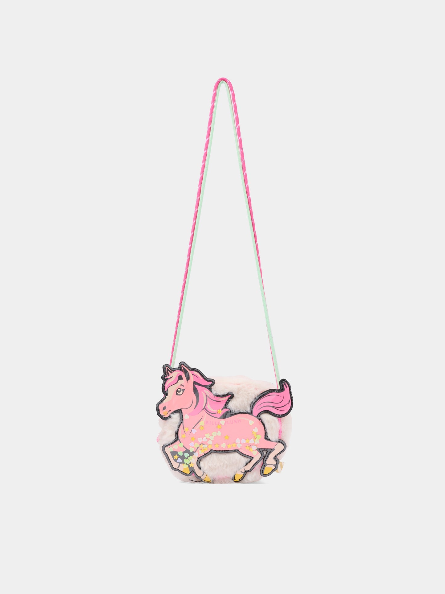 Borsa avorio per bambina con cavallo,Billieblush,U21538 121