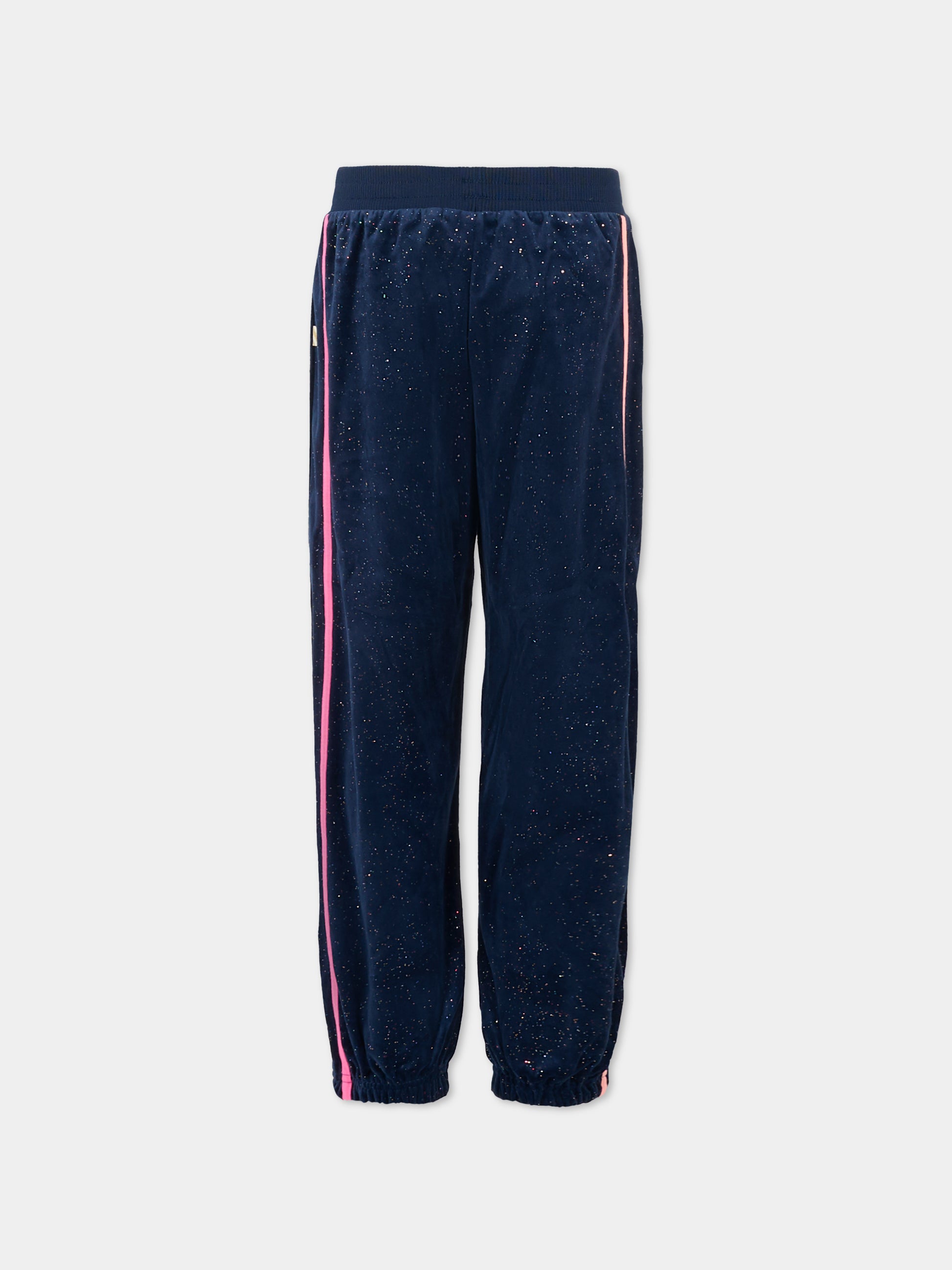 Pantaloni blu per bambina,Billieblush,U21546 85T