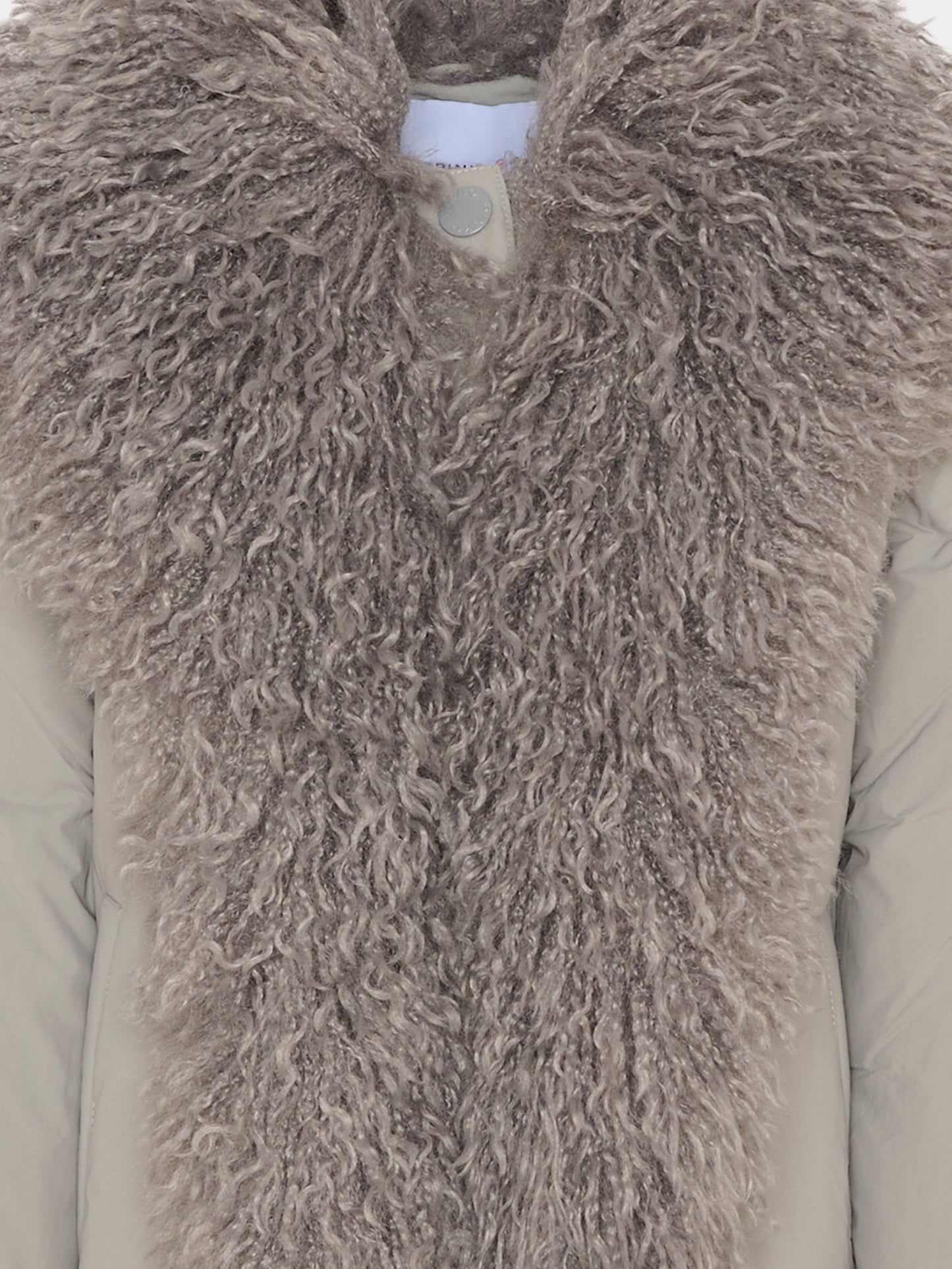 Ecopelliccia grigia per bambina,Pinko,KFGB012.C.NY025.5028