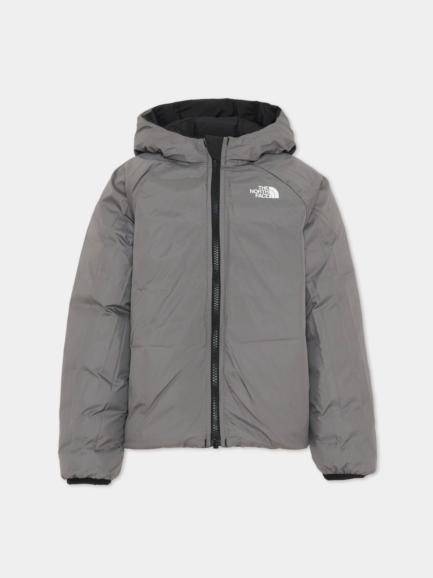 Piumino reversibile nero per bambino con logo,The North Face Kids,NF0A88VJWOO1
