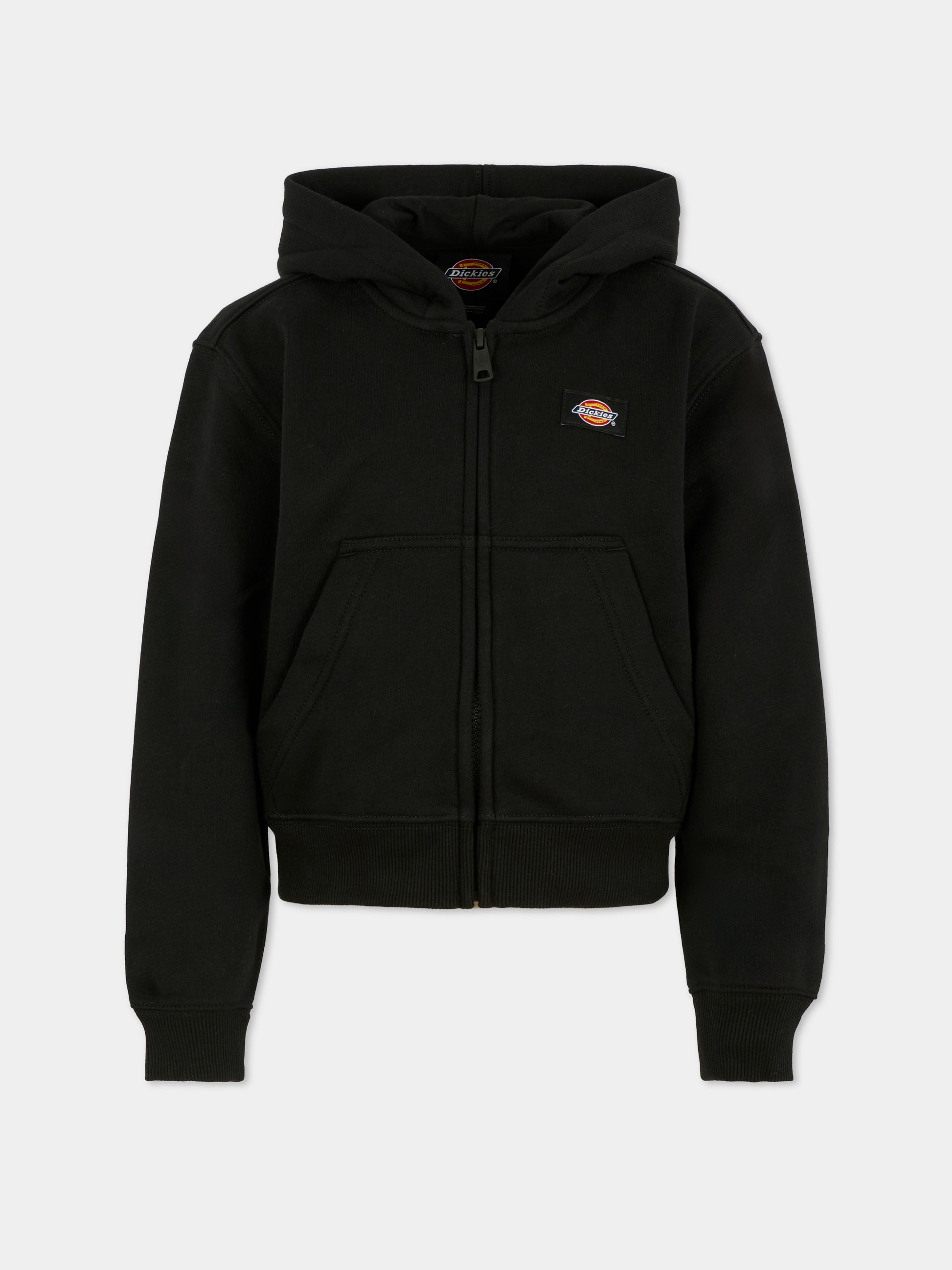 Felpa nera per bambino con logo,Dickies,DK0A88BOBLK1