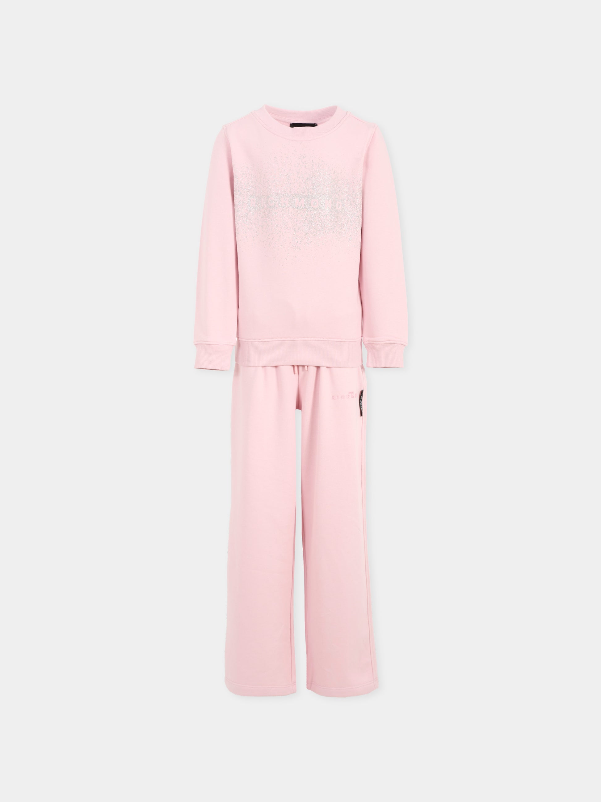 Completo lilla per bambina con logo,Richmond,RGA25007CF LILAC