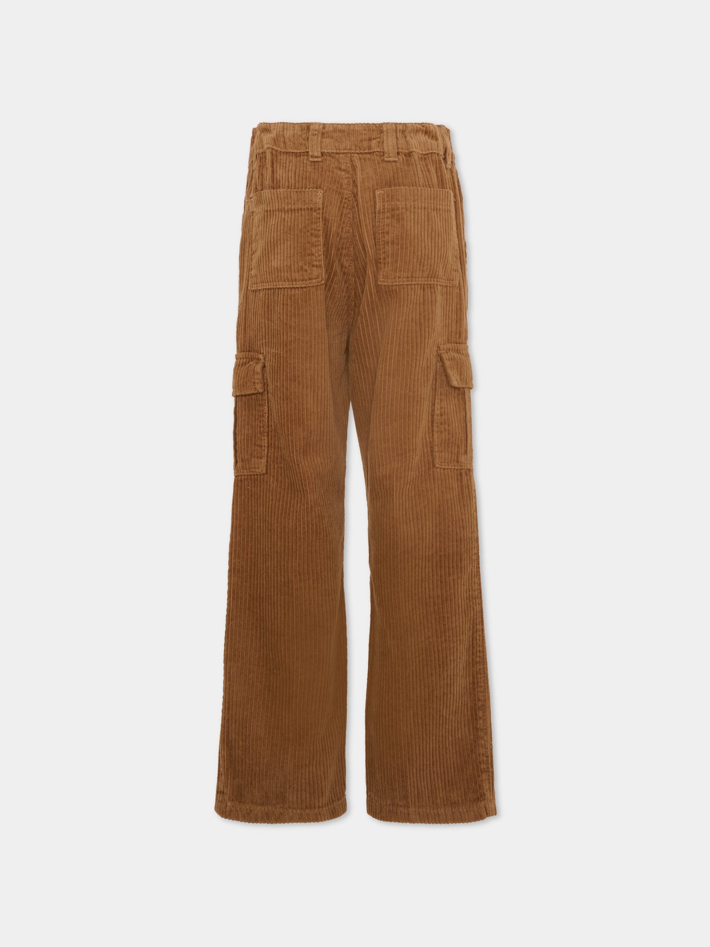 Pantaloni marroni per bambino con borchie,Richmond,RBA25207PA RAWHIDE