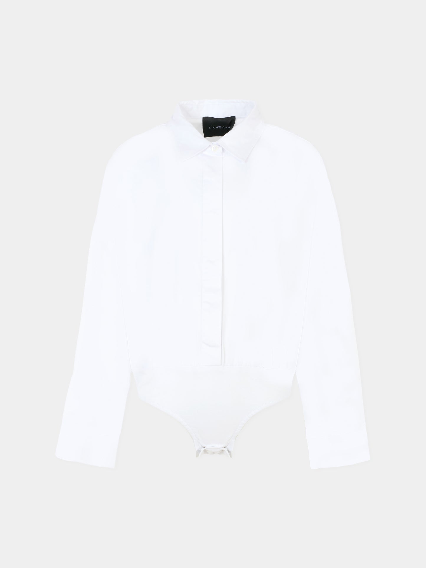 Camicia bianca per bambina,Richmond,RGA25048CA WHITE