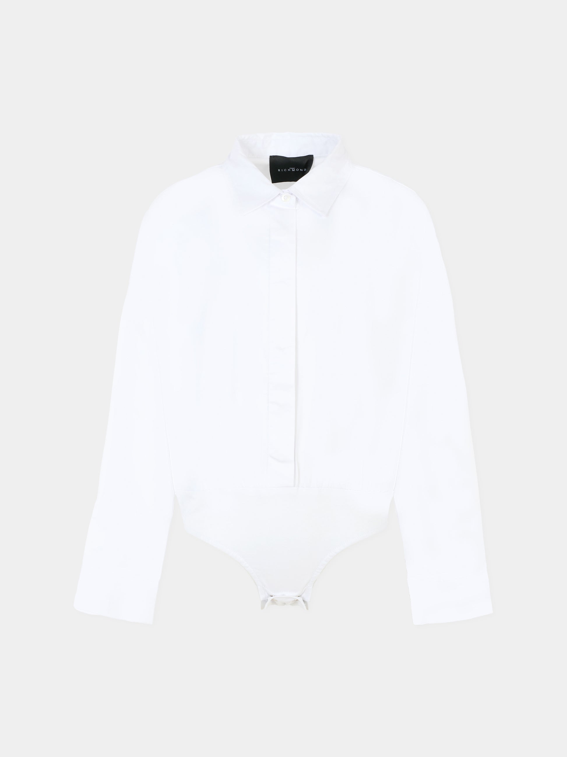 Camicia bianca per bambina,Richmond,RGA25048CA WHITE