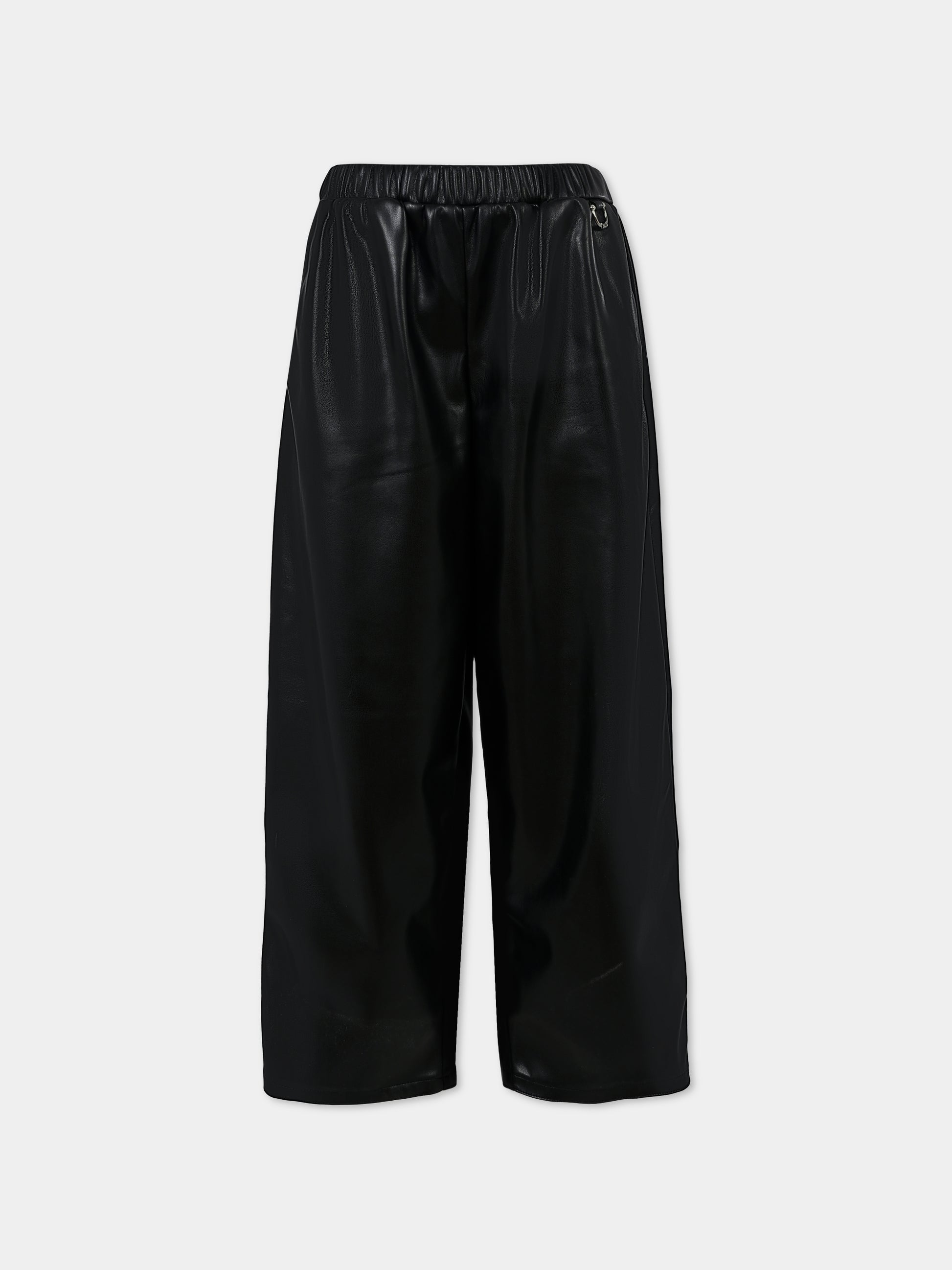 Pantaloni neri per bambina,Richmond,RGA25066PA BLACK