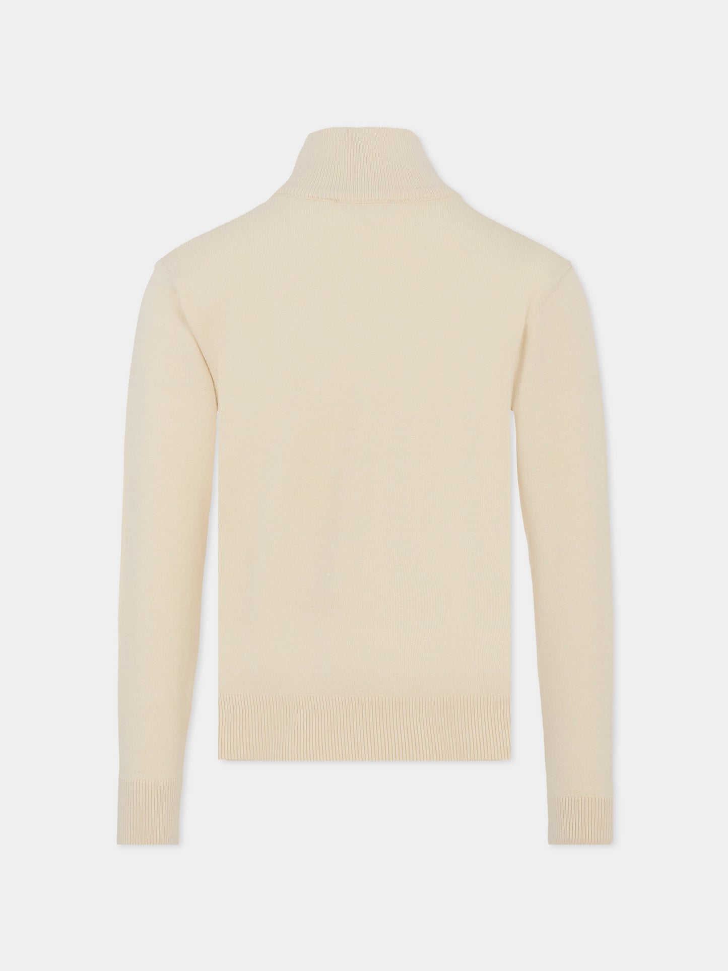 Dolcevita beige per bambino con logo,Trussardi Junior,TBA25032LU NEW ECRU