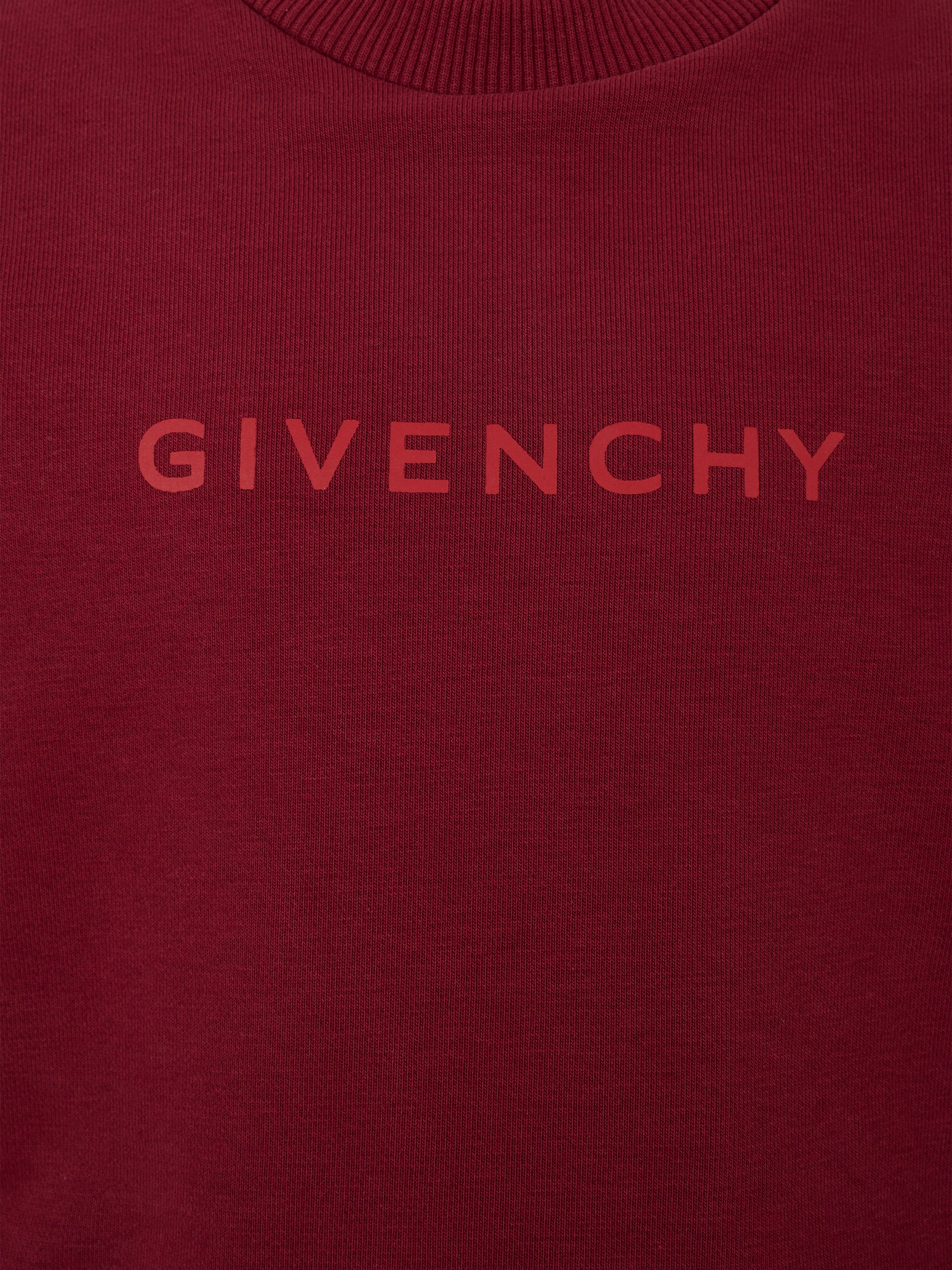 Vestito bordeaux per bambina con logo,Givenchy Kids,H30999 95C