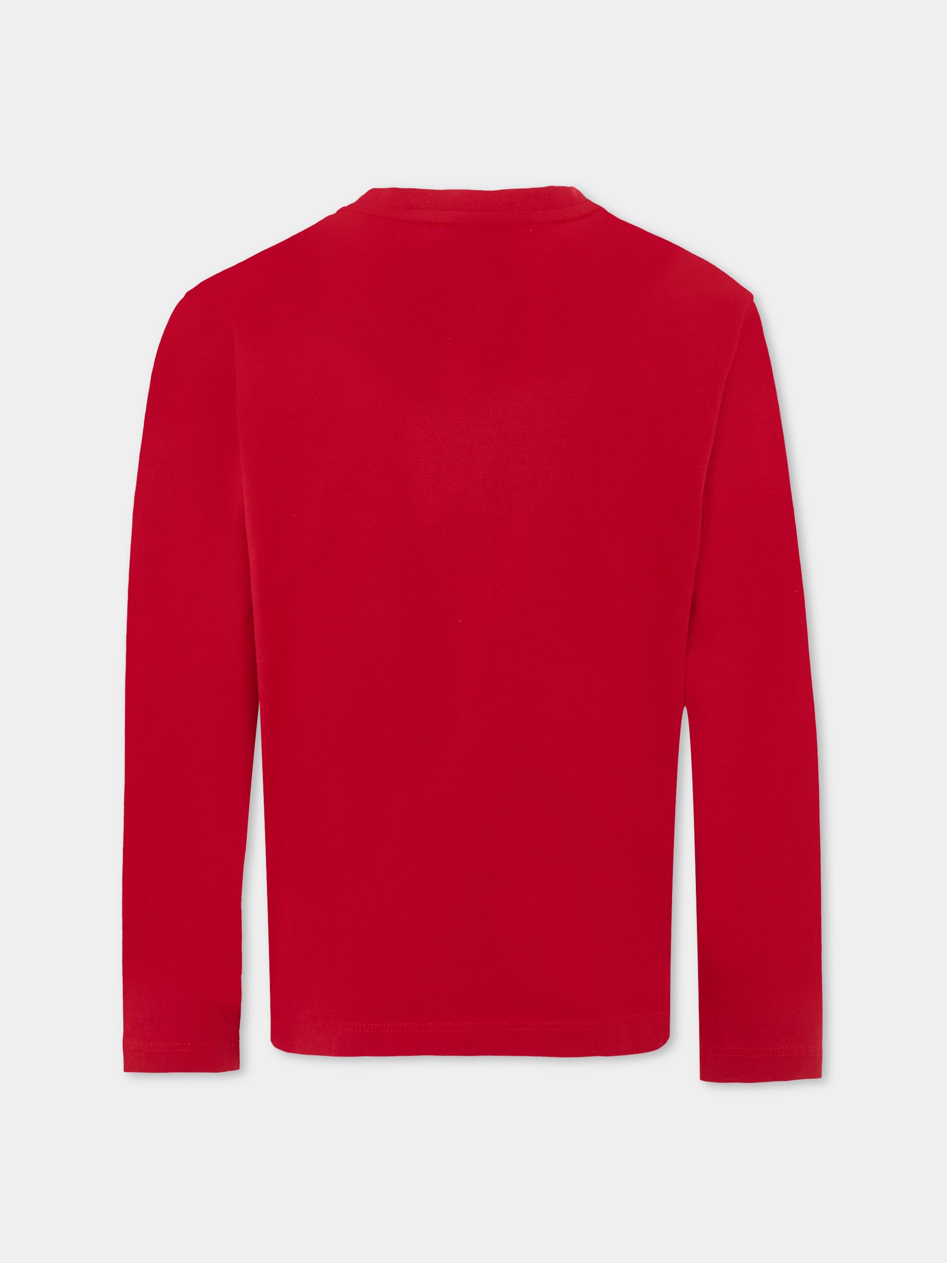 T-shirt bordeaux per bambina con logo maculato,Givenchy Kids,H31018 95H